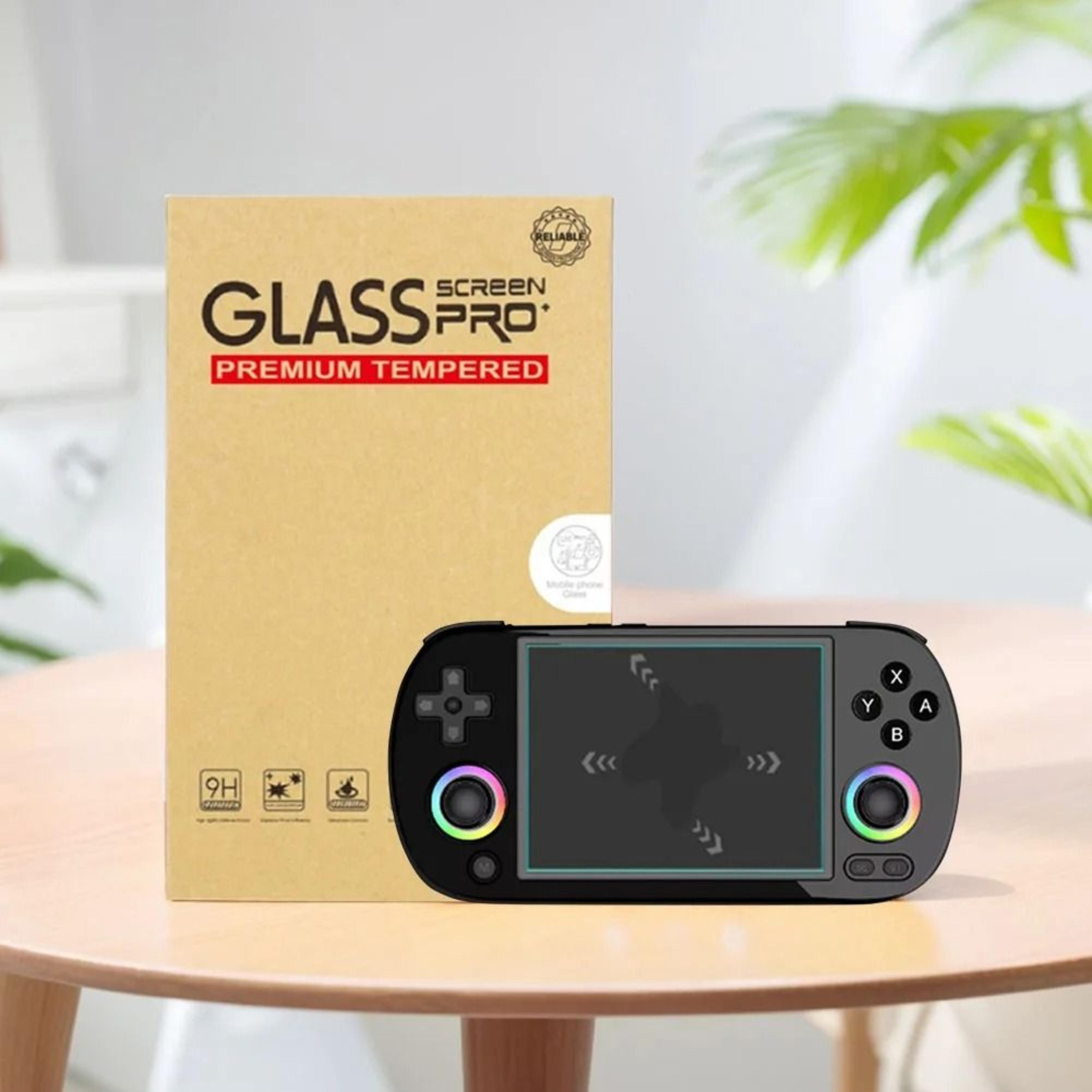 HD Tempered Glass Screen Protector For RG40XX H Anti Scratch Film 1
