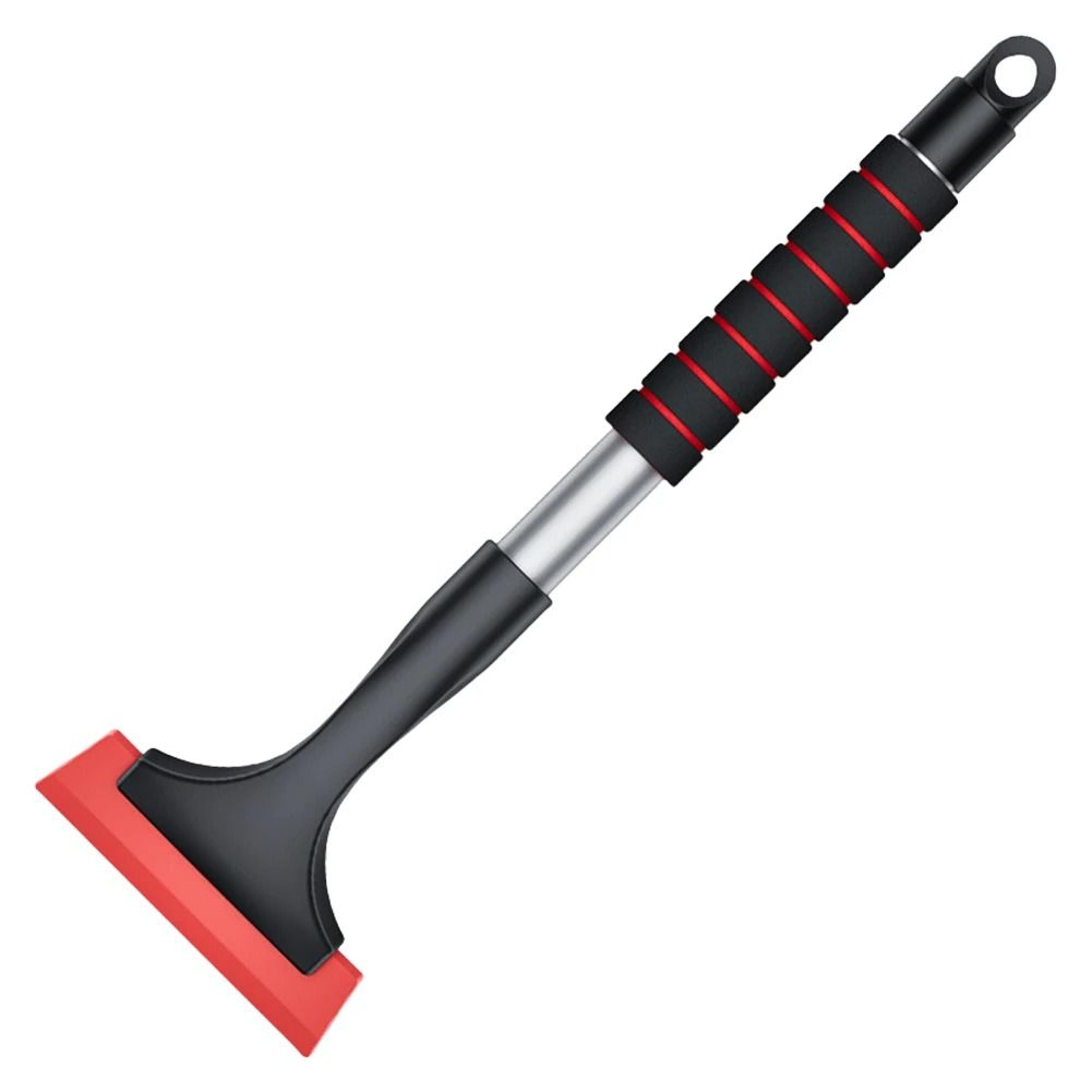 3 In 1 Car Snow Shovel And Windshield Ice Scraper With Defrost Broom 2