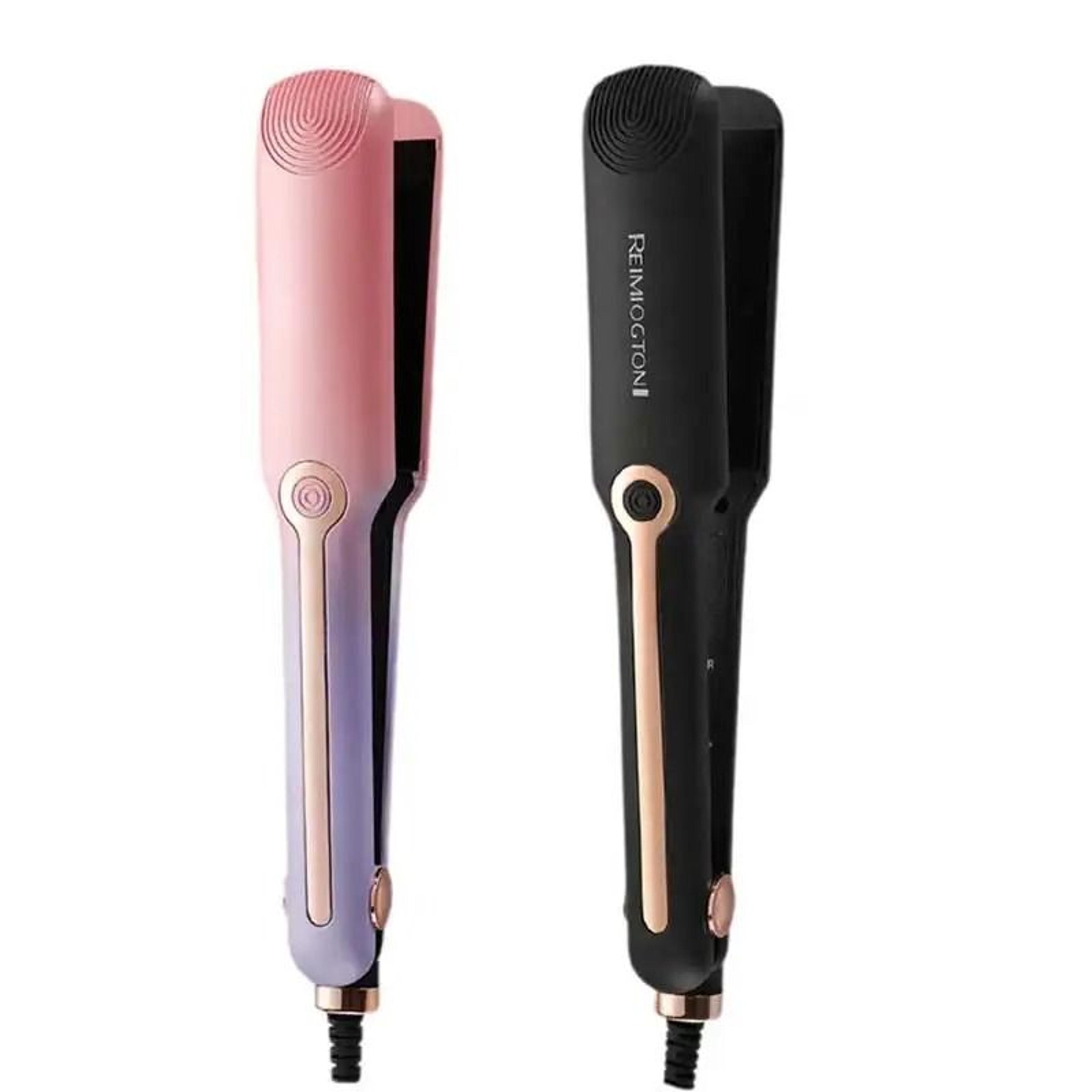 Negative Ion Ceramic Hair Straightener With Wide Plates And Adjustable Temperature 0