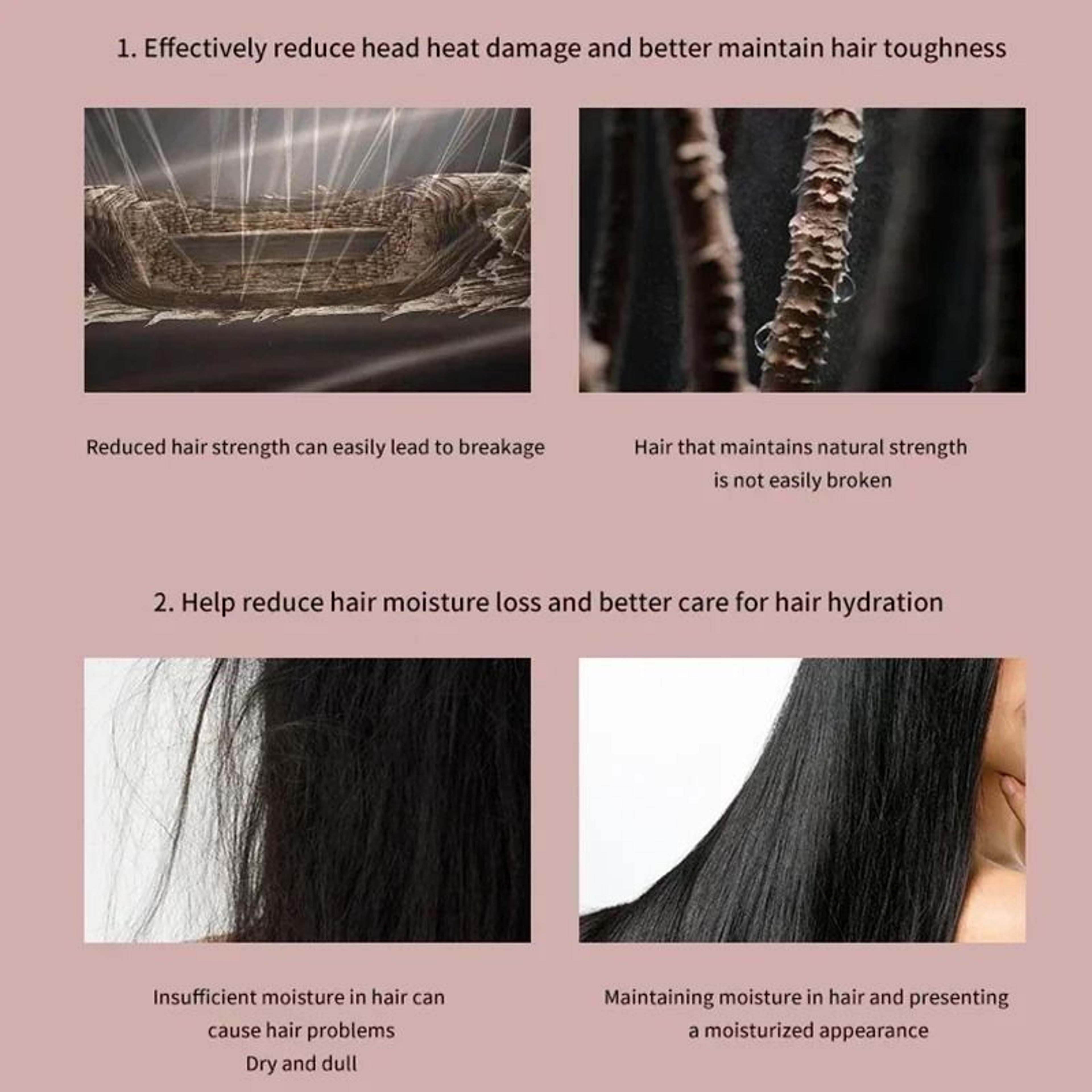 6 In 1 Multi Function Hair Dryer Styling Kit With Curling And Volumizing Attachments 10