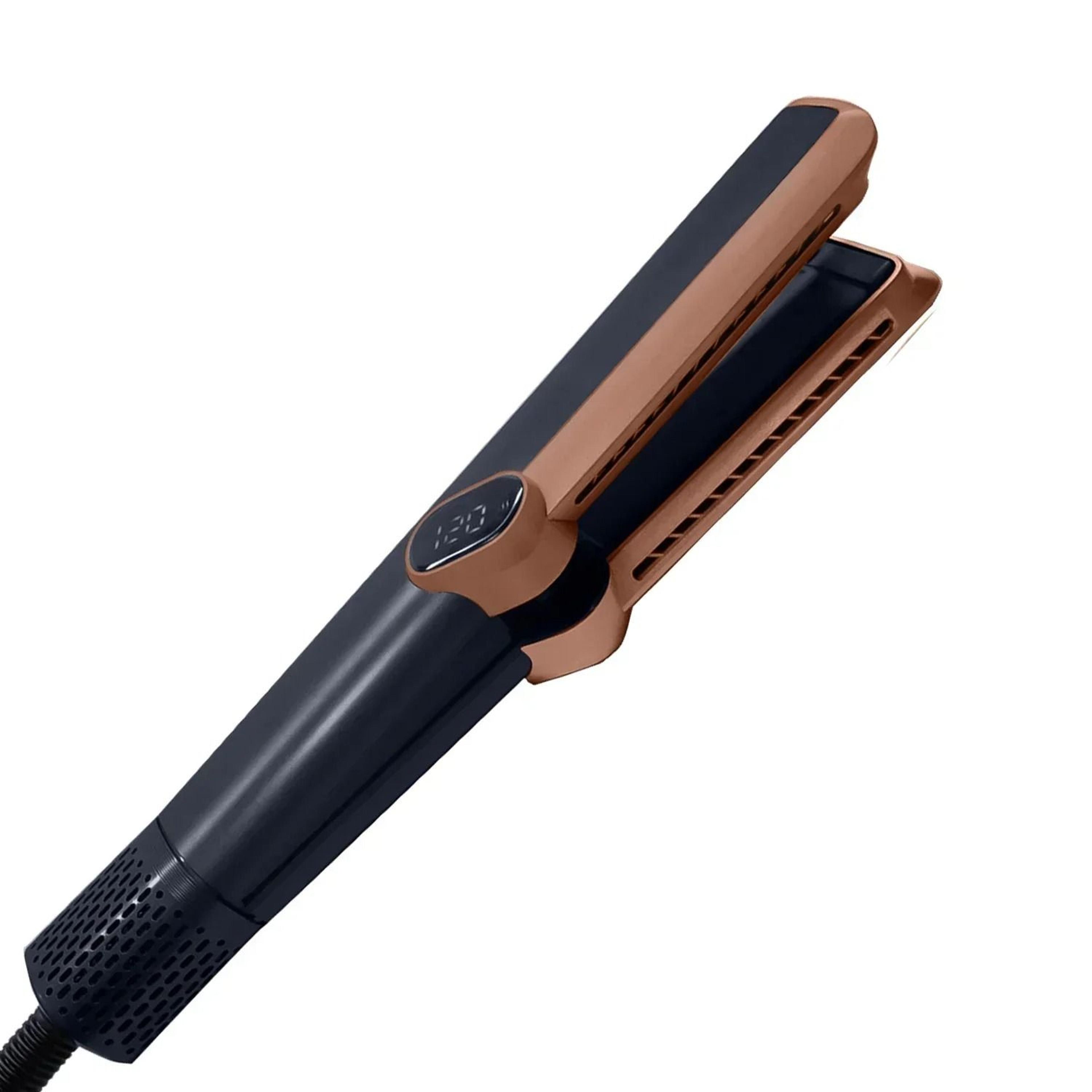 2 In 1 High Speed Hair Straightener And Curling Dryer With Anion Care 0