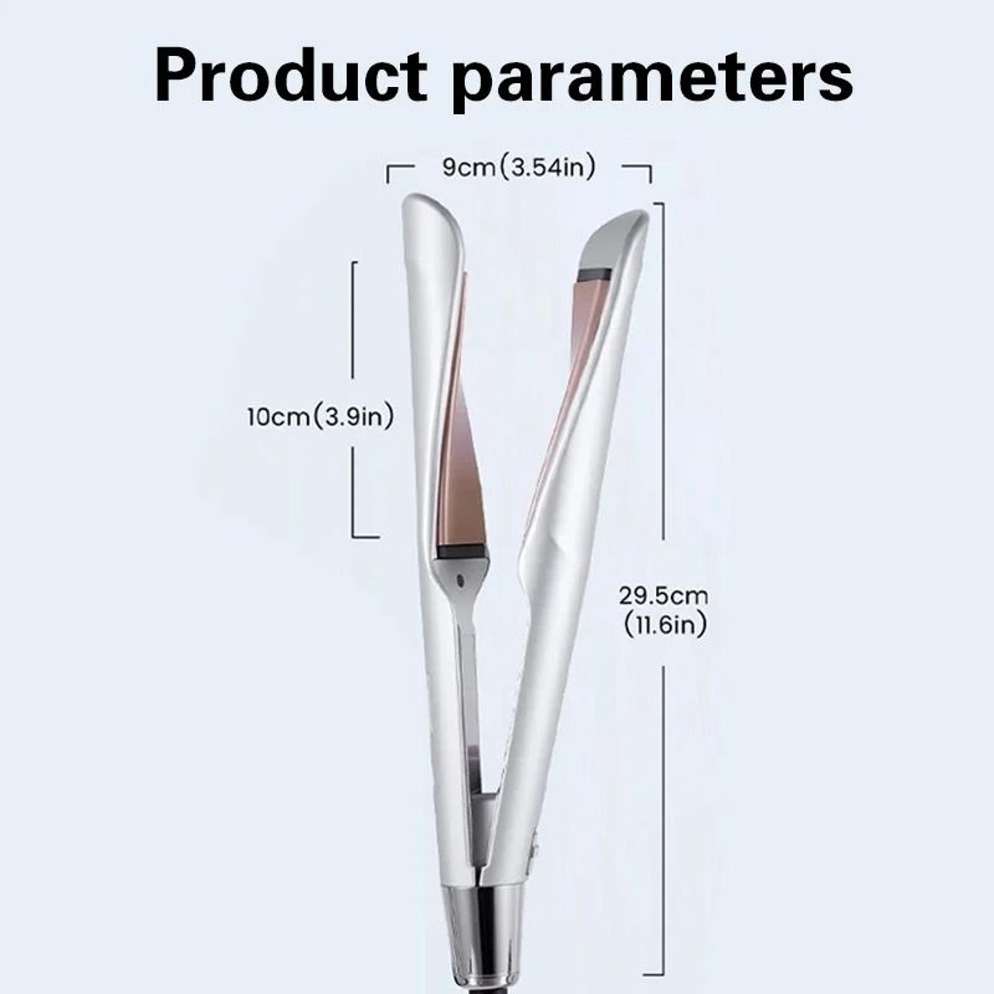 TINSOL 2 In 1 Curling Iron And Hair Straightener Dual Purpose Styling Tool 3