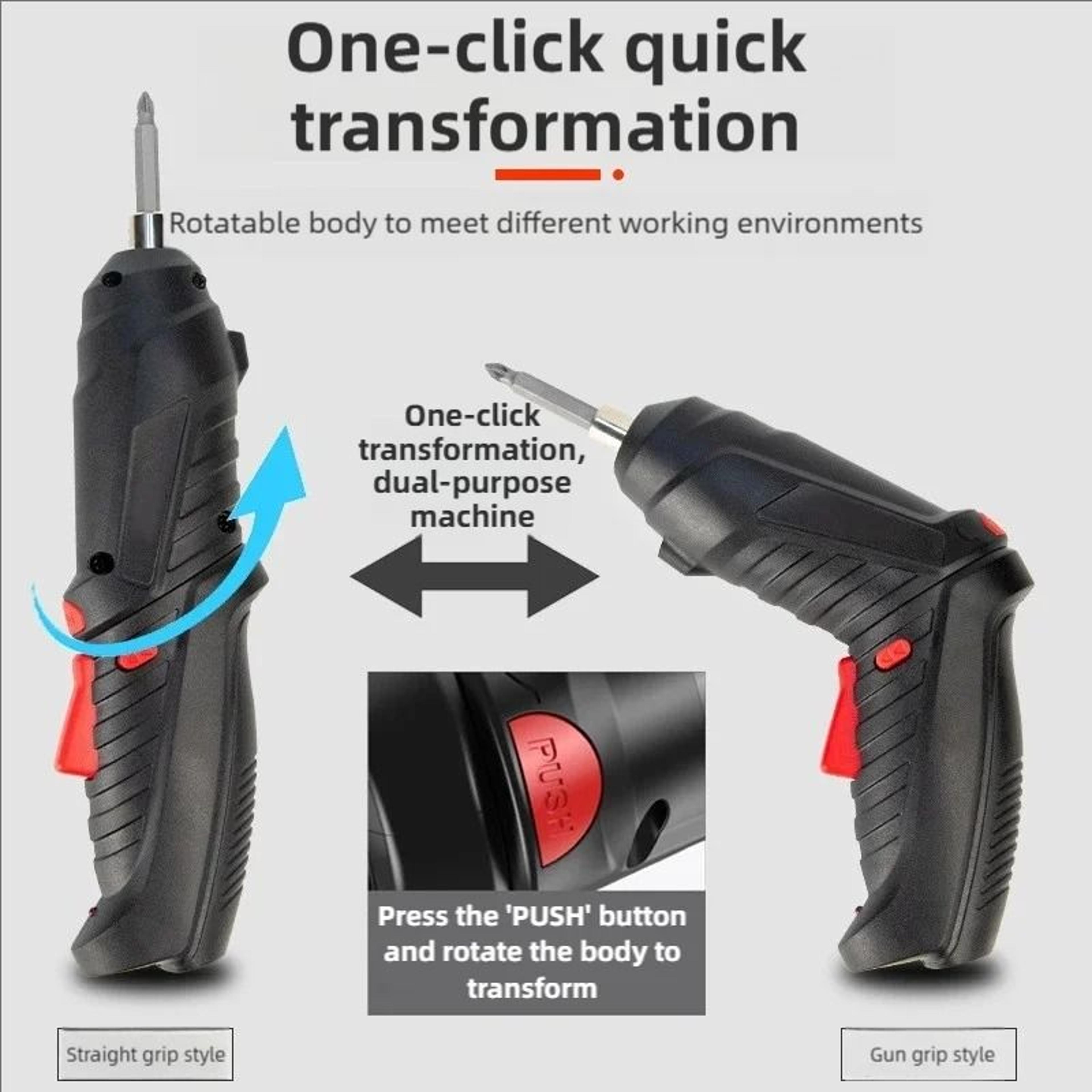 TINSOL 47 In 1 Precision Electric Screwdriver Multi Function Repair Tool Set 5