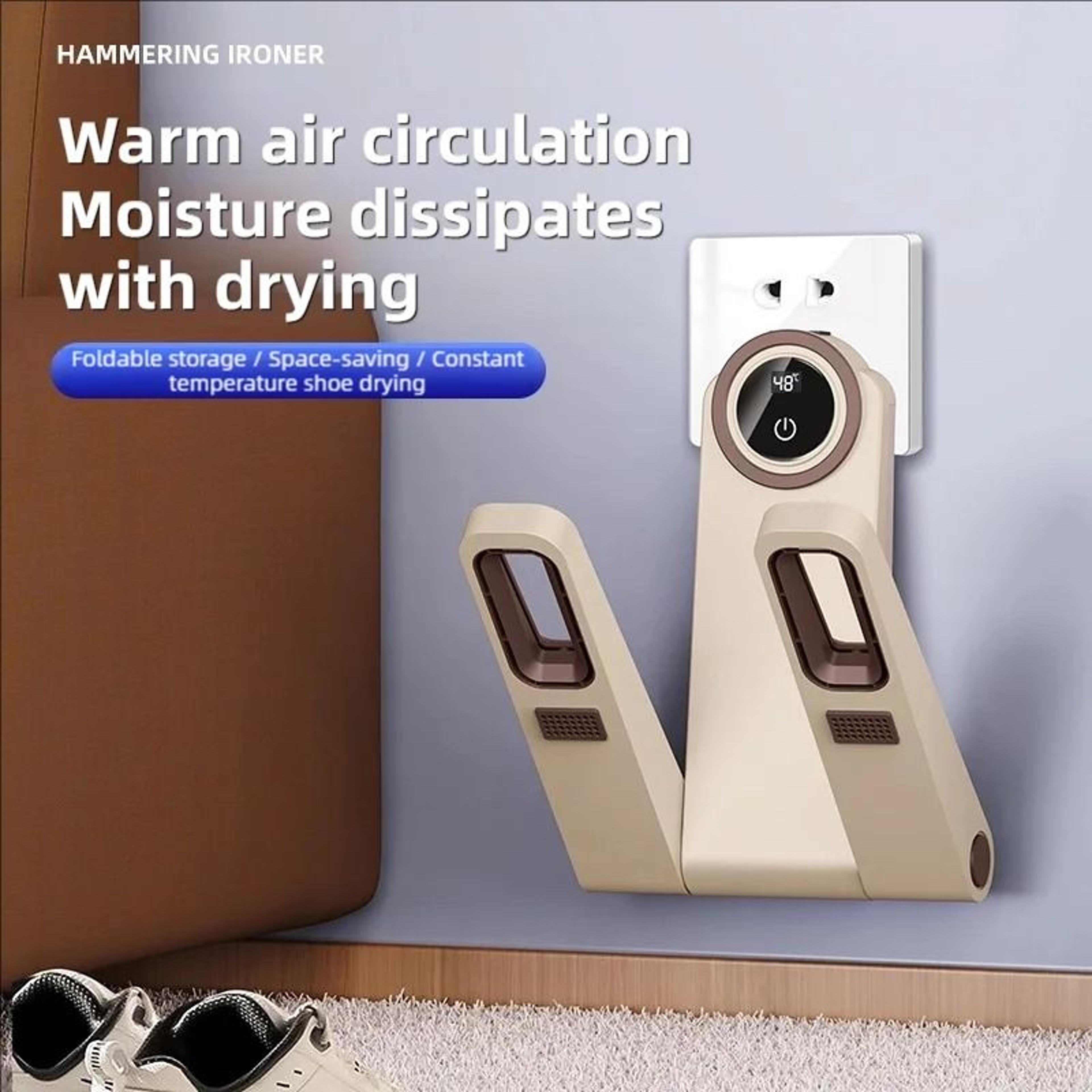 TINSOL Wall Mounted Shoe Dryer Smart Boot Dryer With Deodorizing Sterilization 6