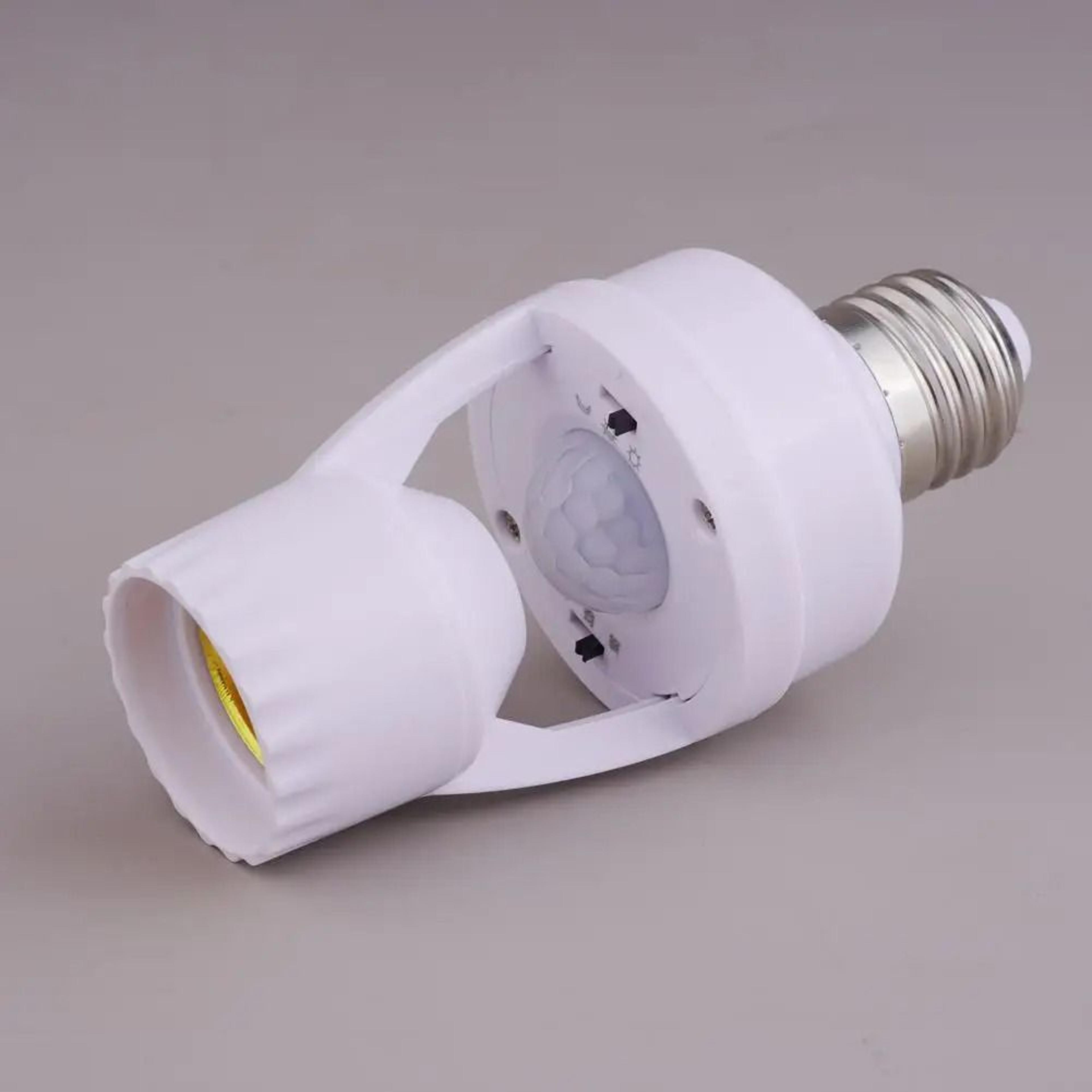 Intelligent E27 Motion Sensor Lamp Holder Infrared Induction Light Socket 2