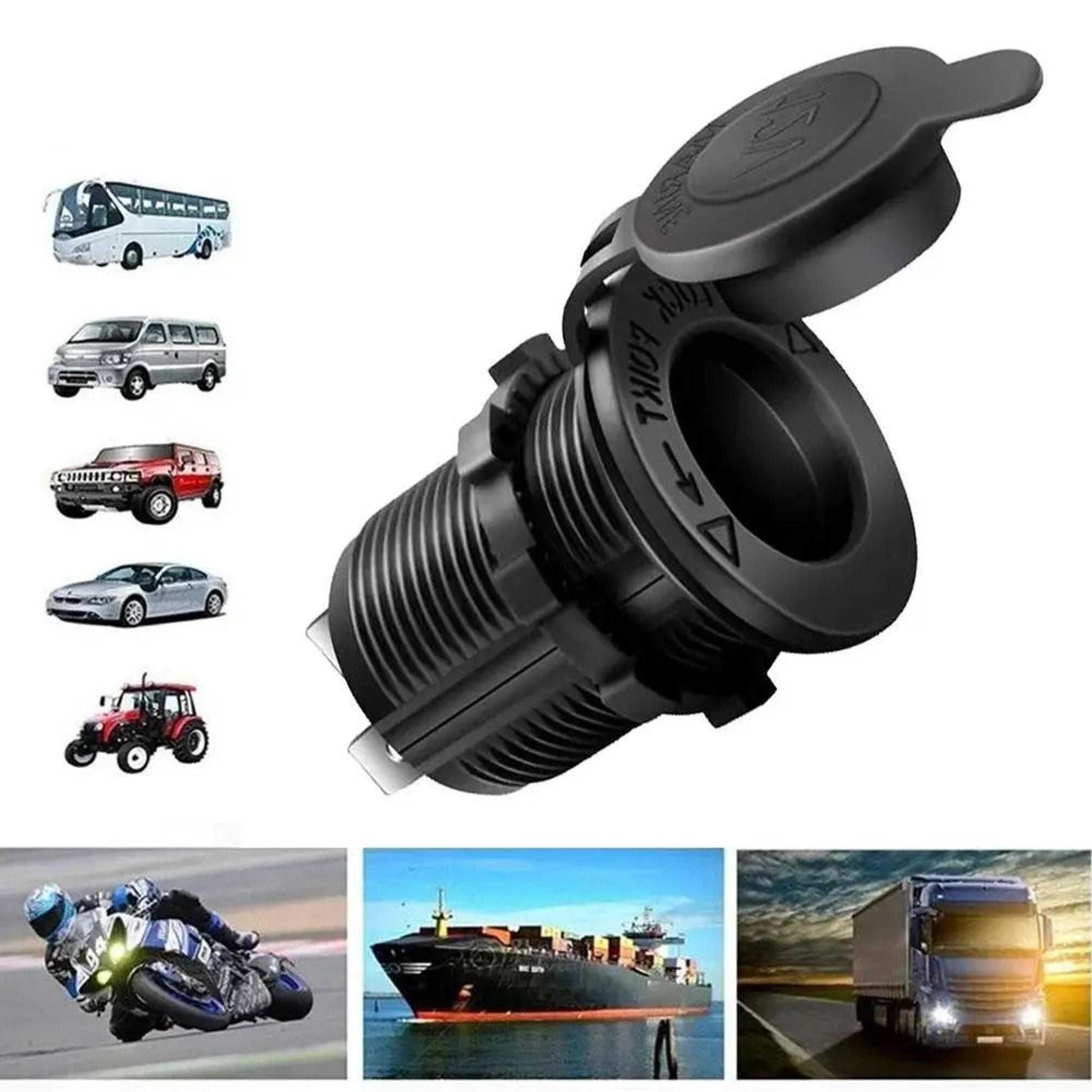 12V To 24V Car Cigarette Lighter Female Socket Power Adapter 5