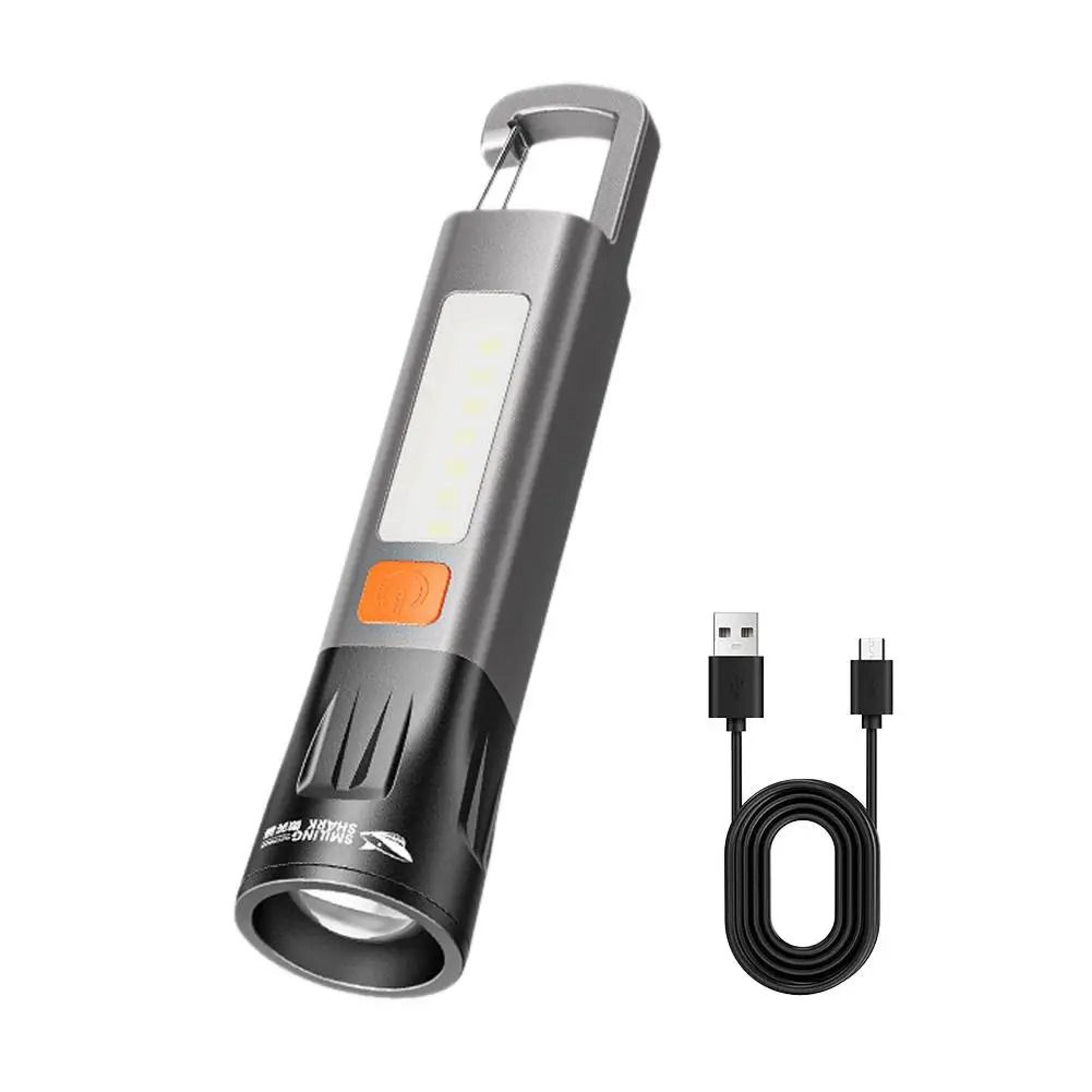 Mini USB Rechargeable Outdoor Flashlight For Camping And Hiking 0
