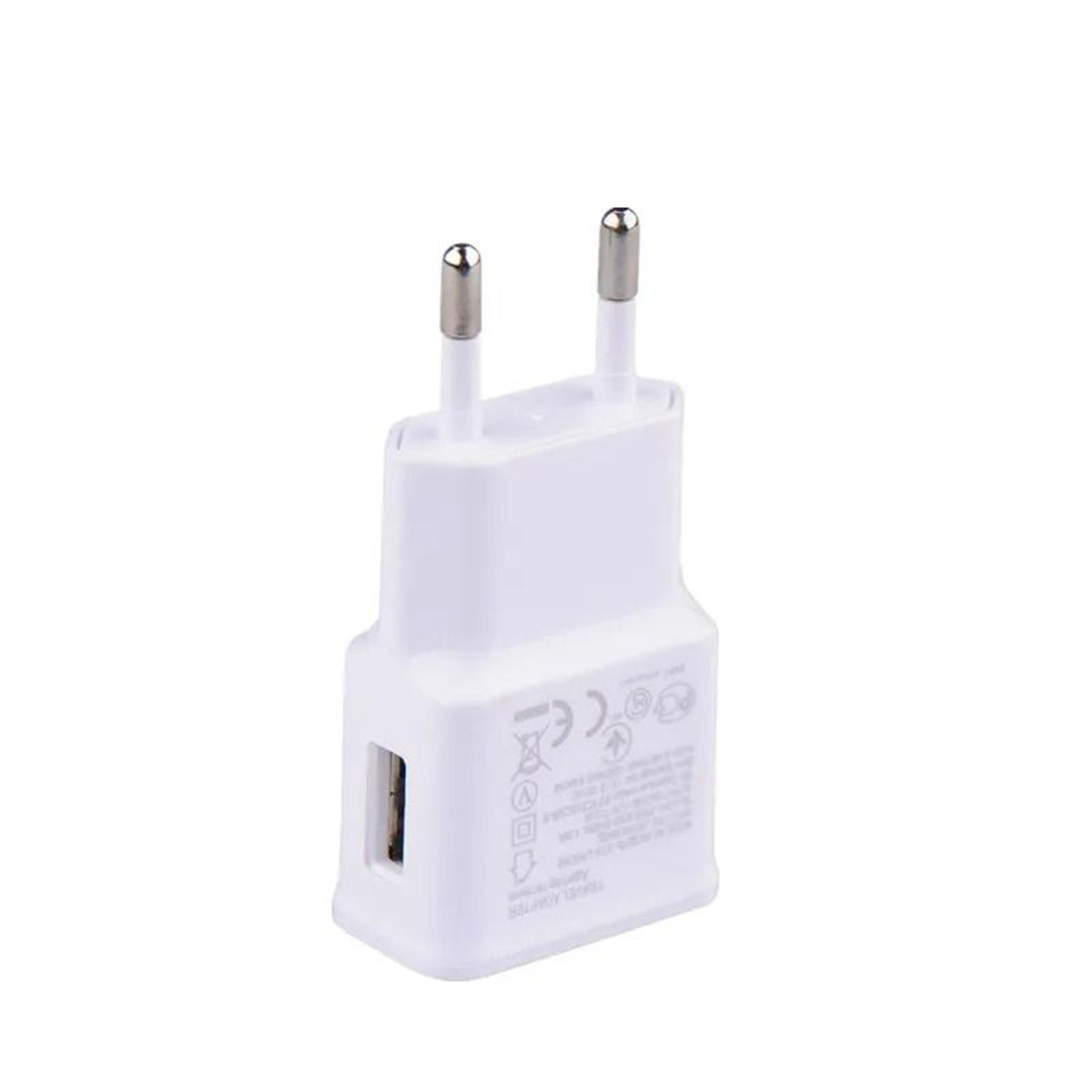 EU Plug Dual USB Wall Charger 5V 2A Fast Charging Travel Adapter 2