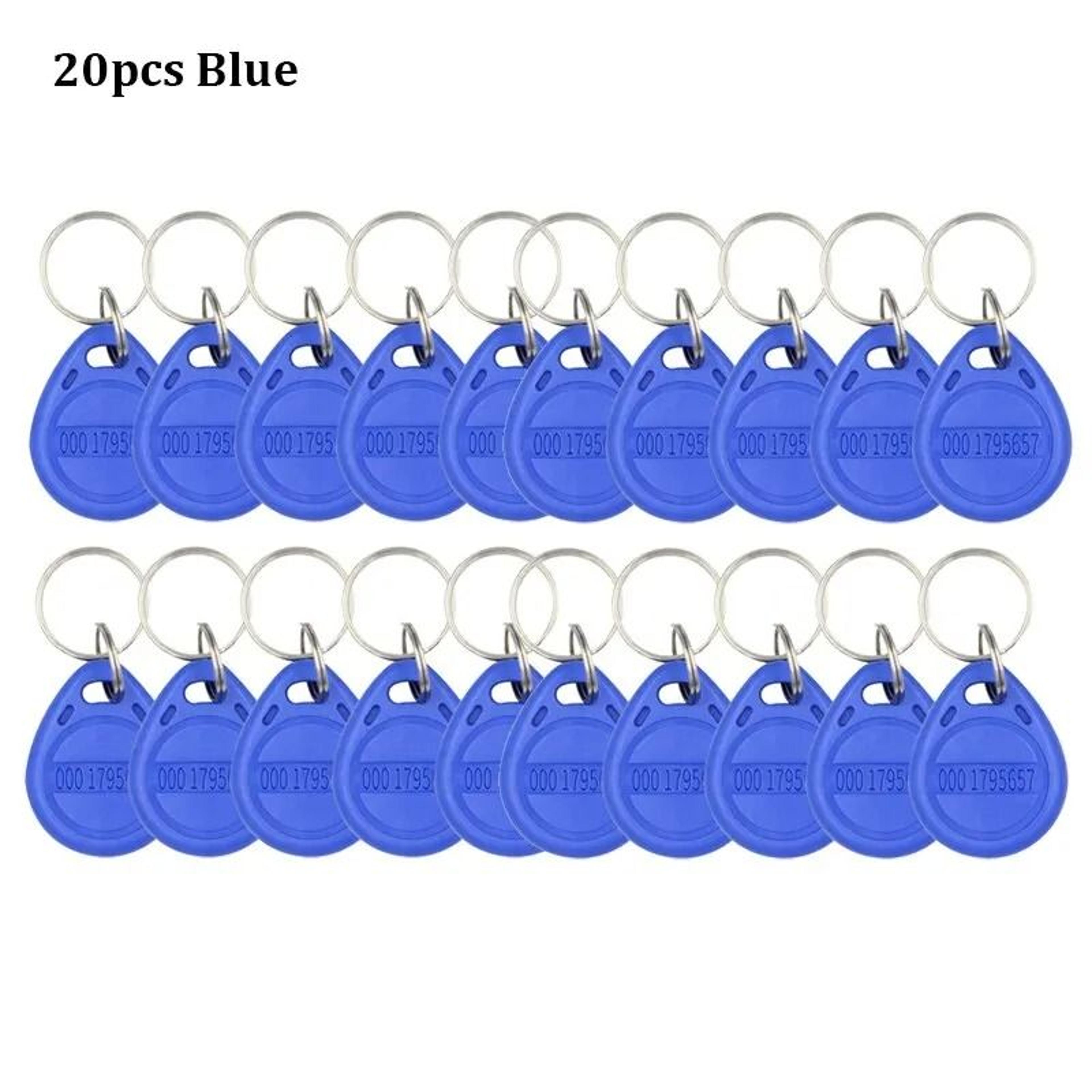 125kHz RFID Proximity Key Fob Access Control Keychain Tags 4