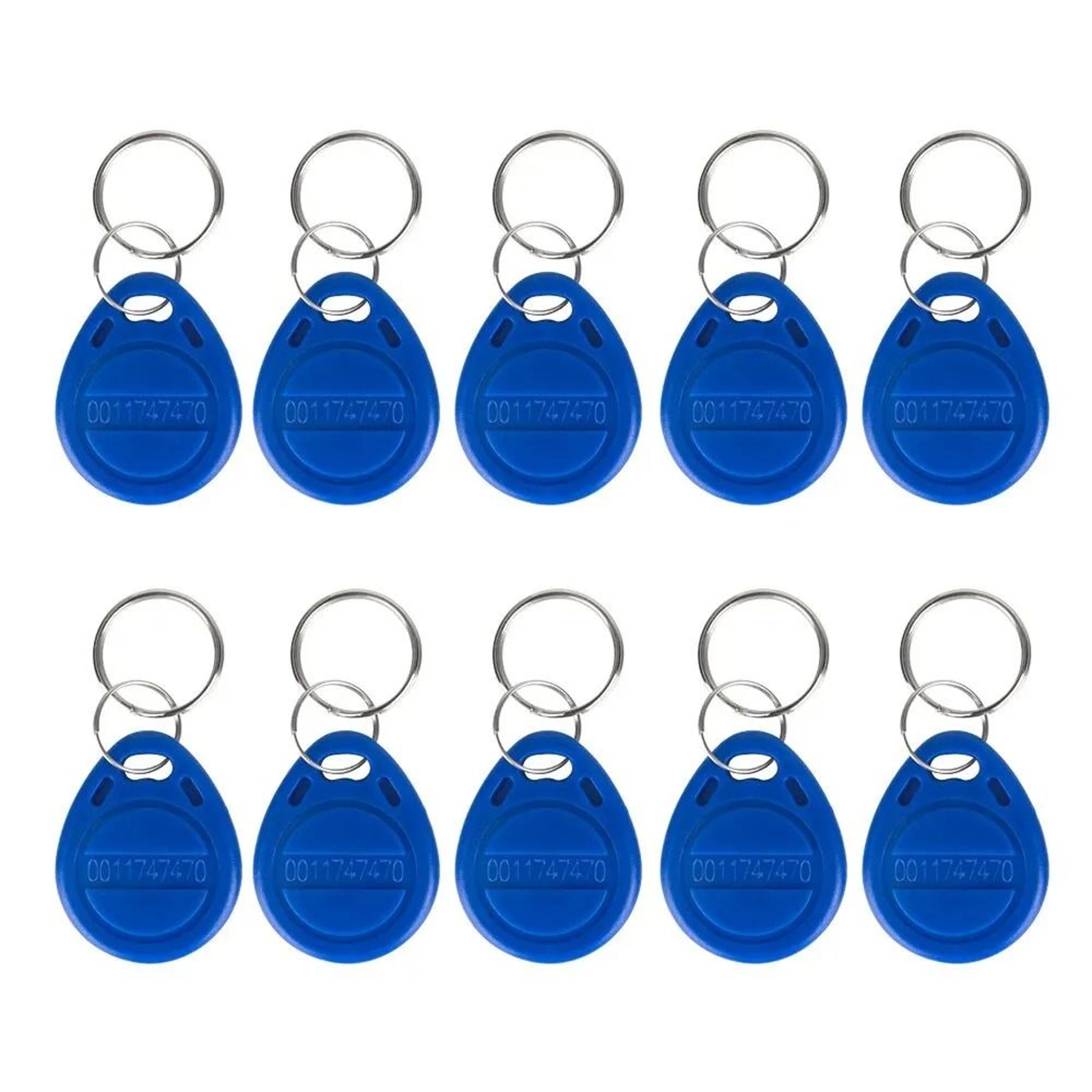 125kHz RFID Proximity Key Fob Access Control Keychain Tags 9