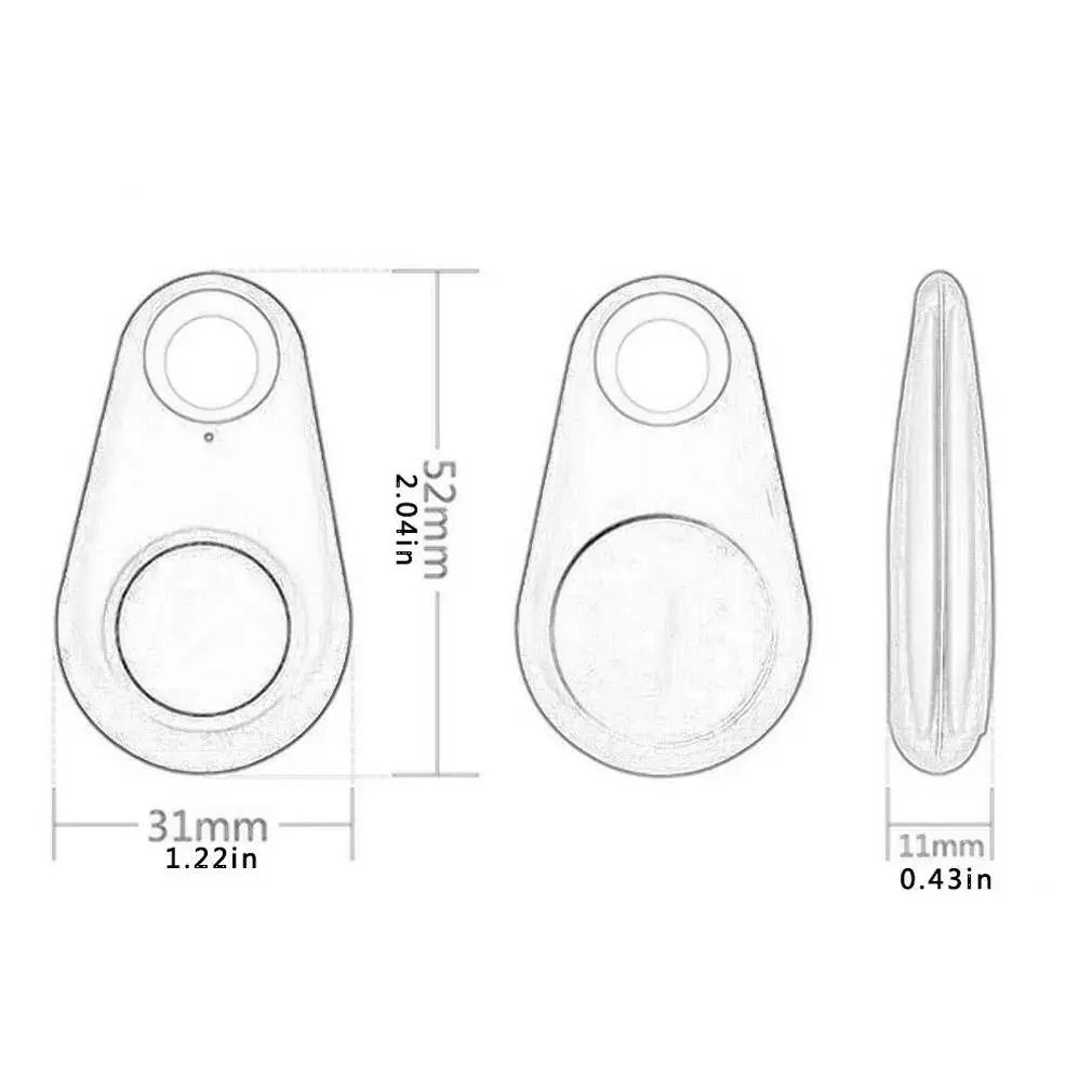 Mini Bluetooth GPS Tracker Anti Lost Smart Finder For Keys Pets And Bags 15