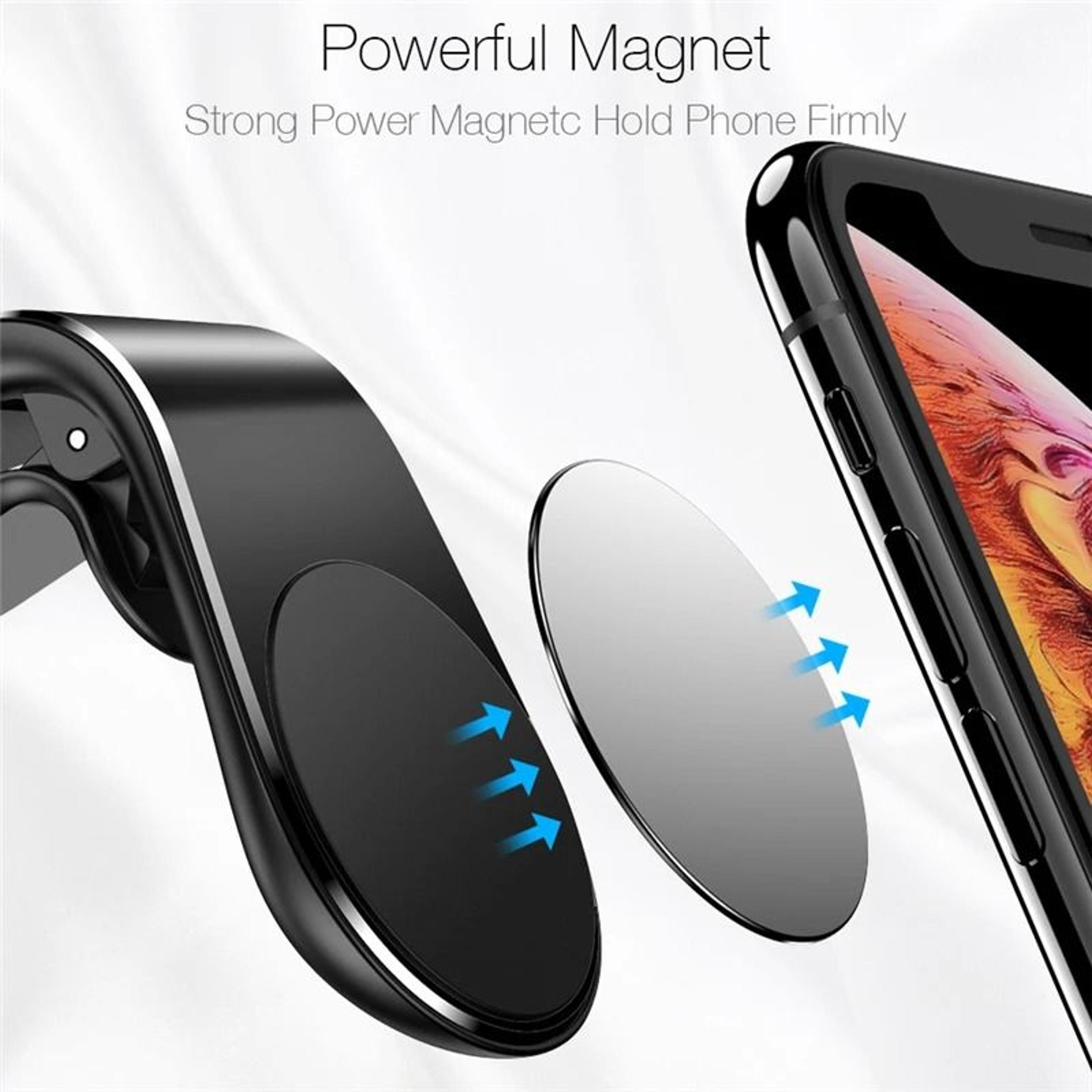 360 Degree Magnetic Car Phone Holder Air Vent Mount Metal Stand 9