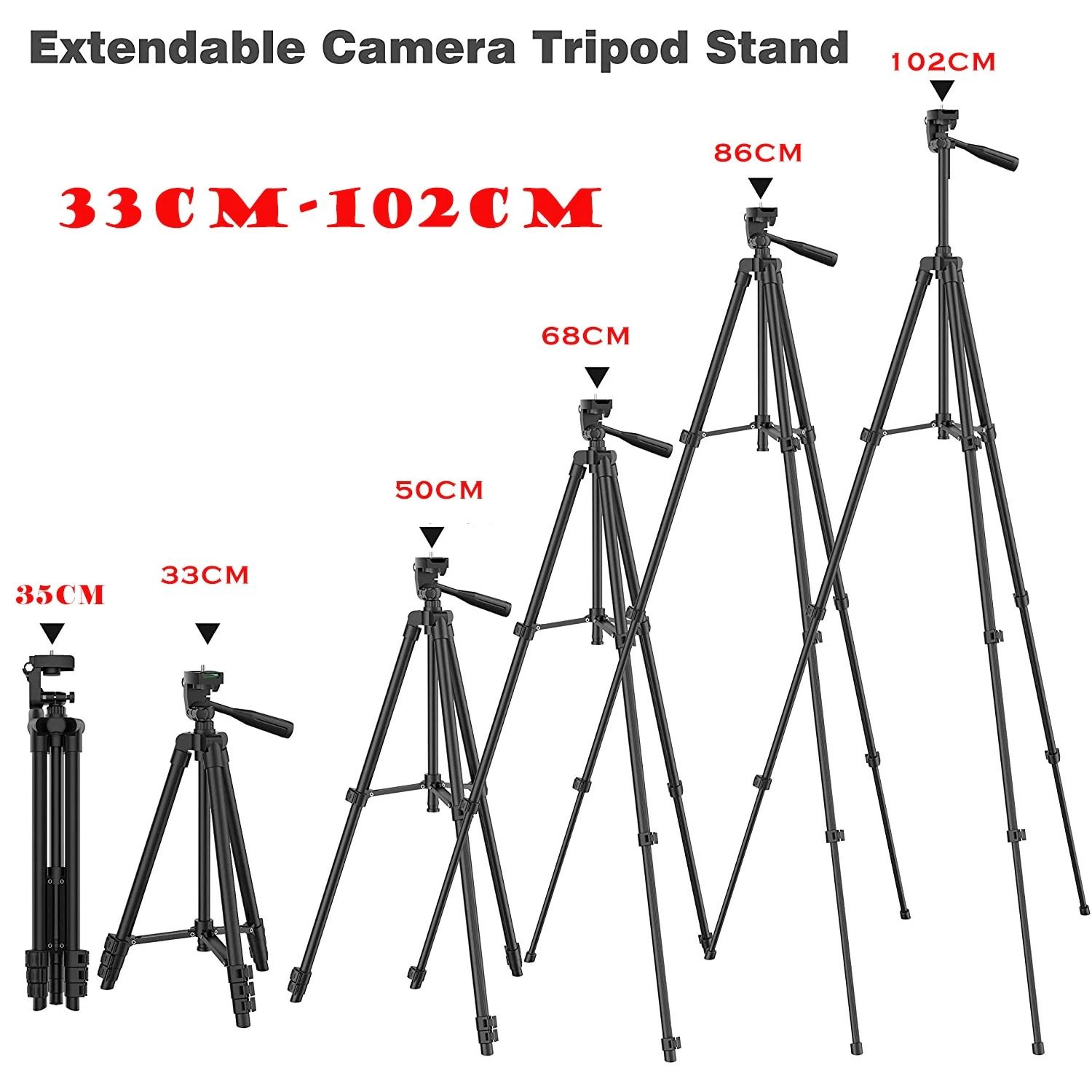 Universal Phone Tripod Stand With Bluetooth Remote For Video Recording 3
