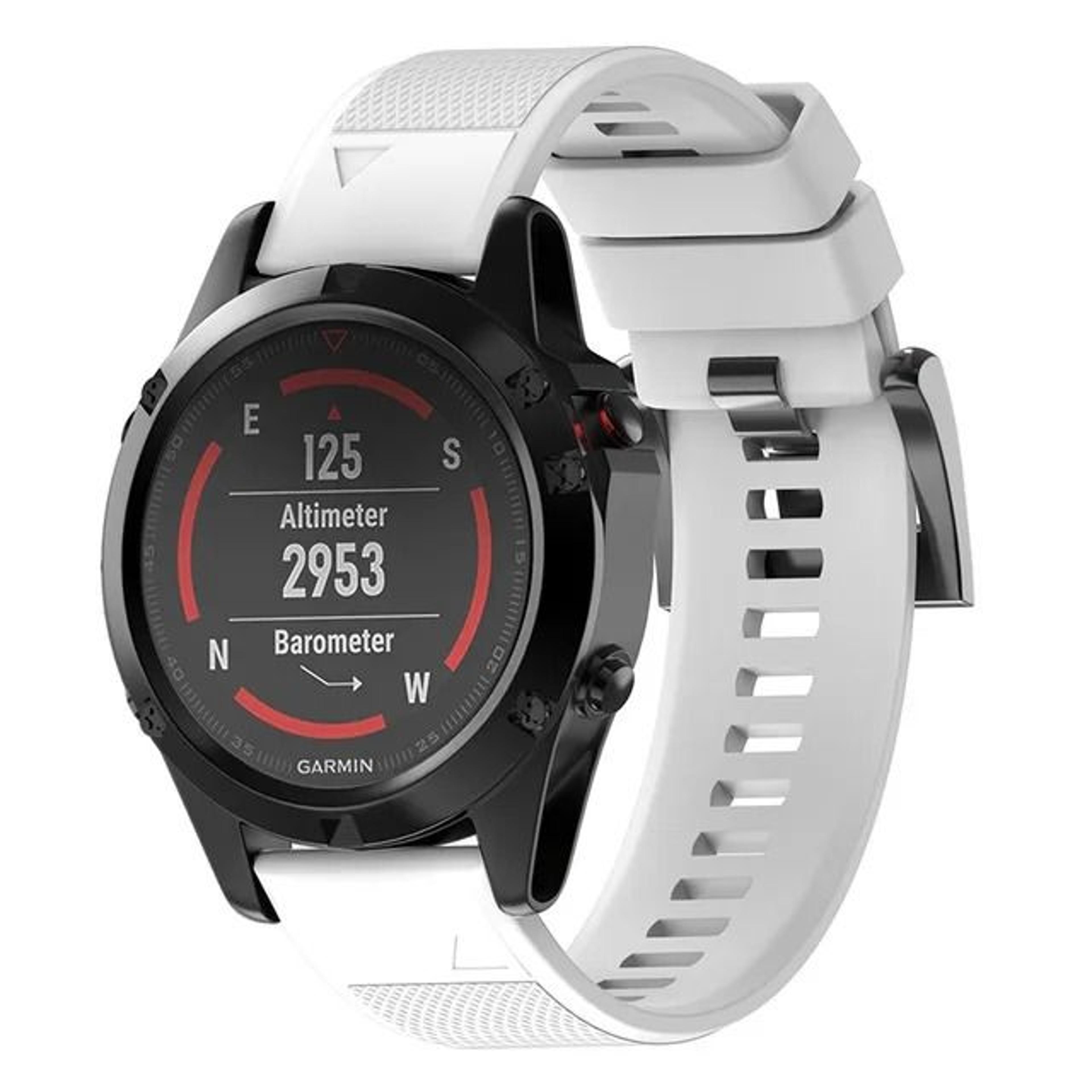 Silicone Smart Watch Band For Garmin Fenix 20mm 22mm 26mm 2