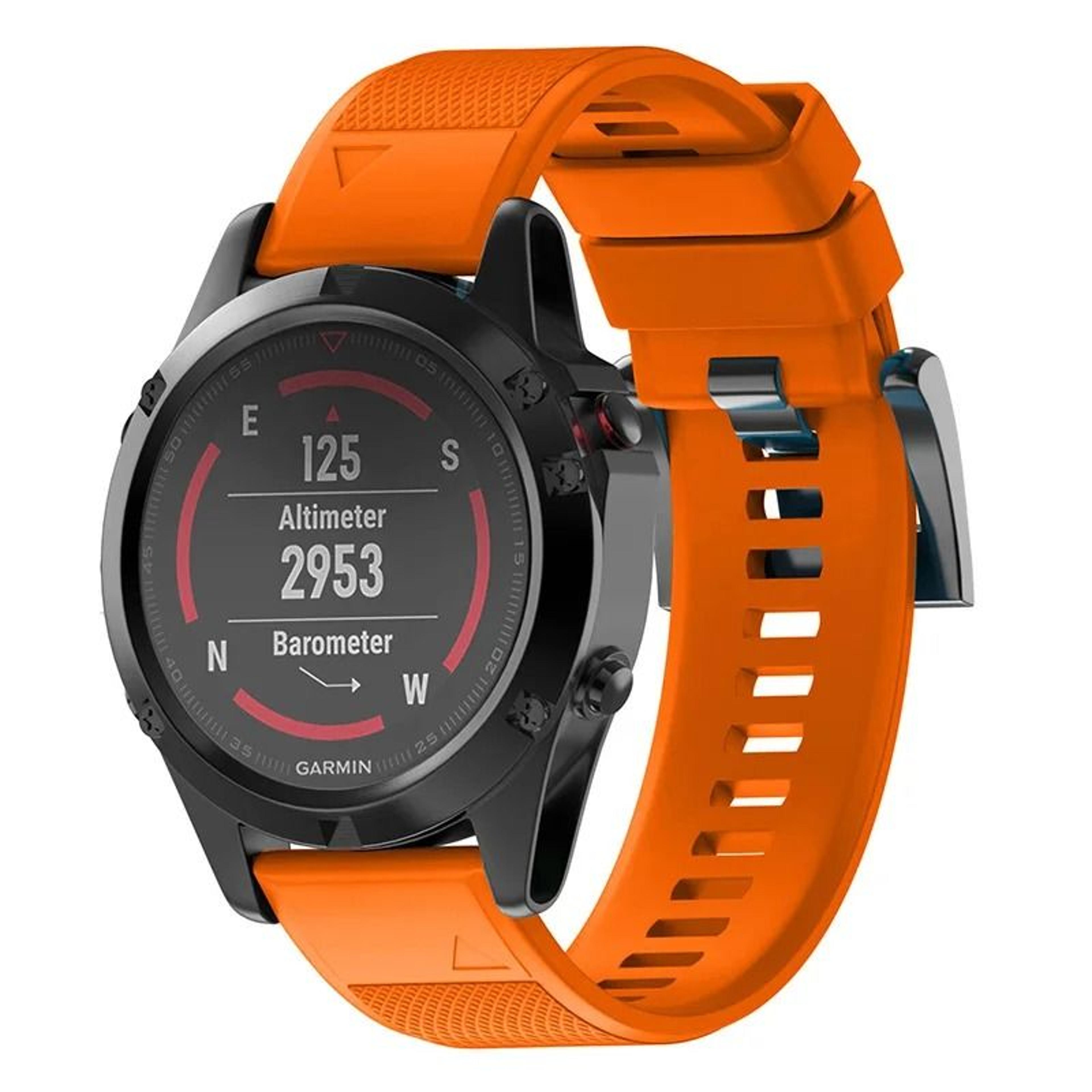 Silicone Smart Watch Band For Garmin Fenix 20mm 22mm 26mm 12