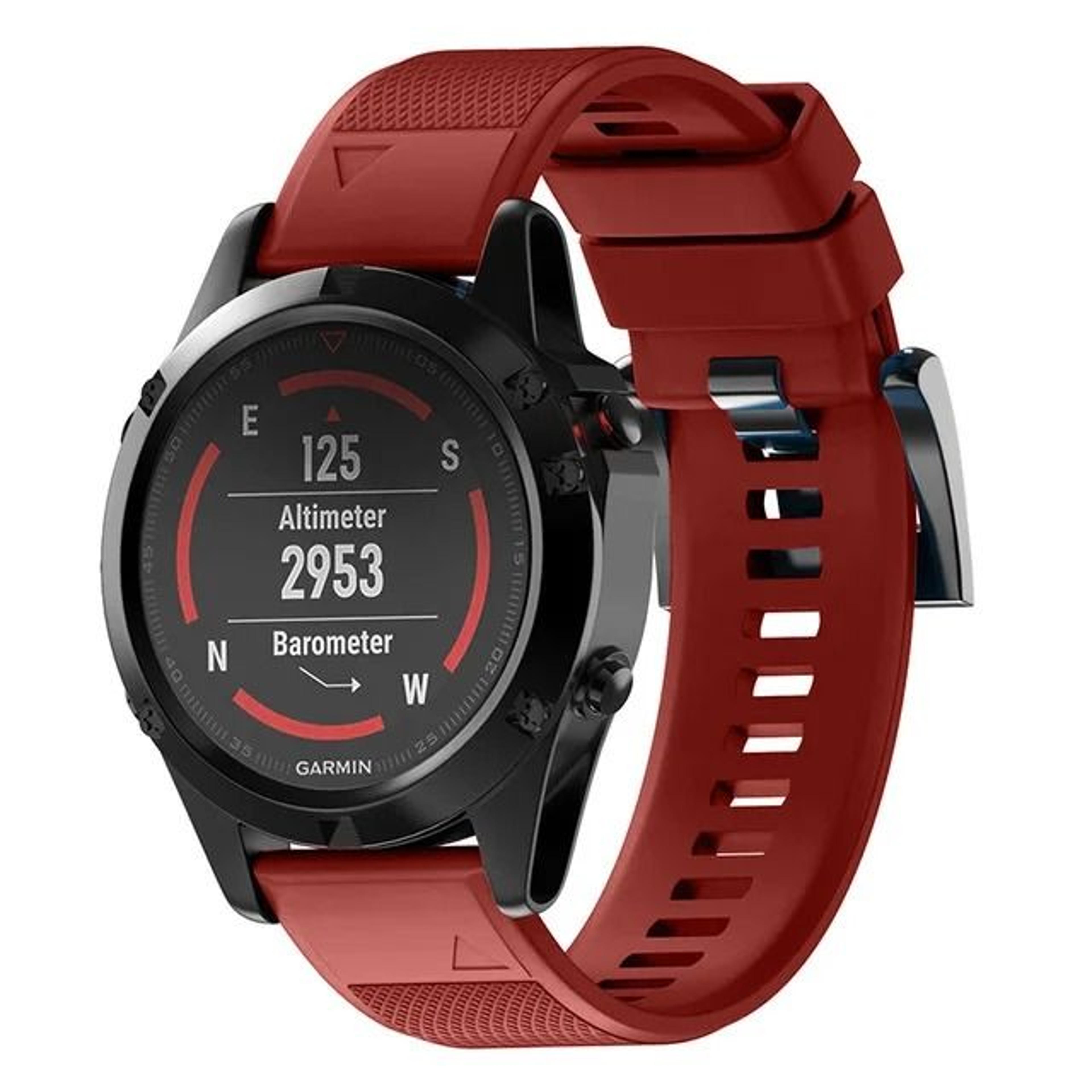 Silicone Smart Watch Band For Garmin Fenix 20mm 22mm 26mm 9