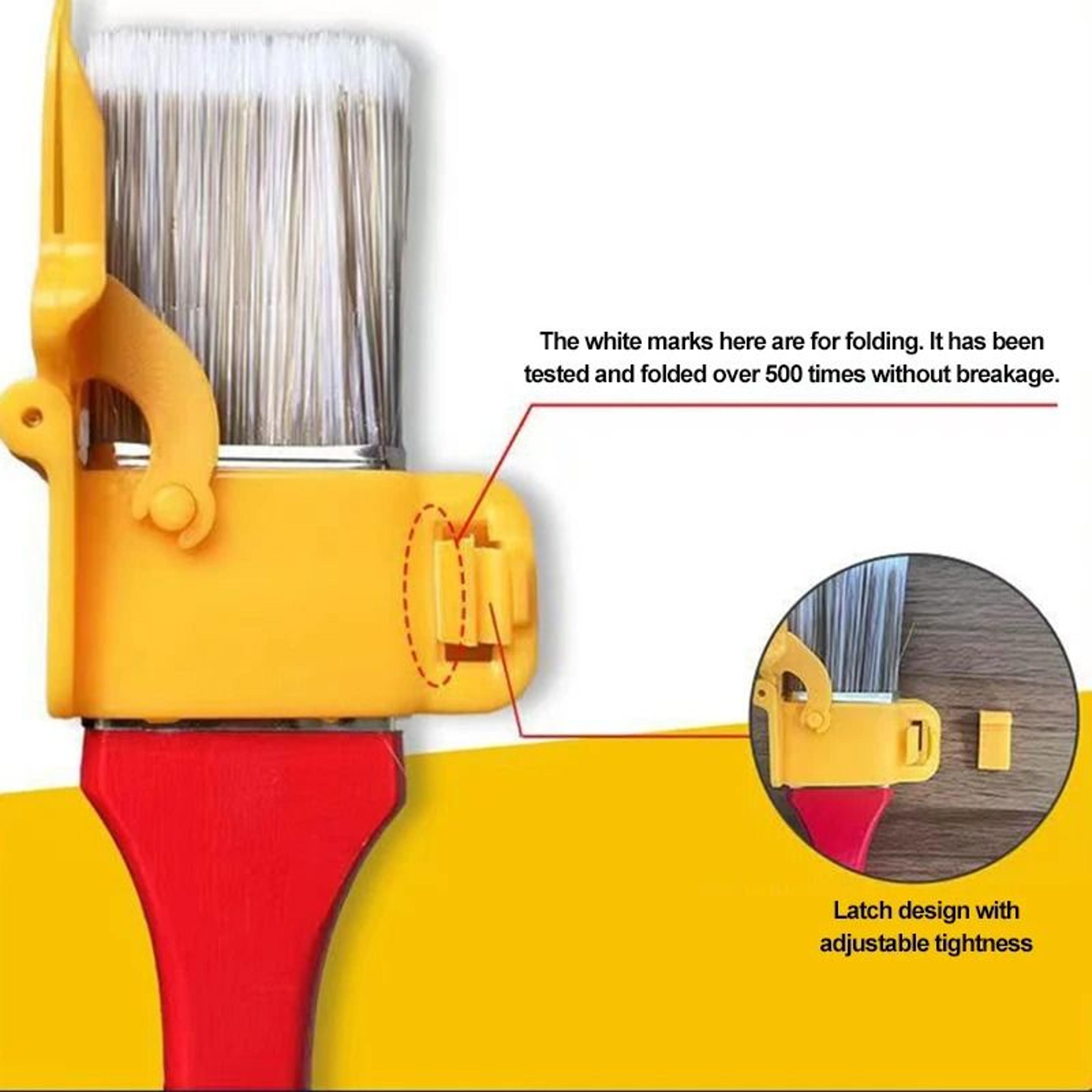 Precision Paint Edger Brush Set For Clean Wall Edge Trimming 2