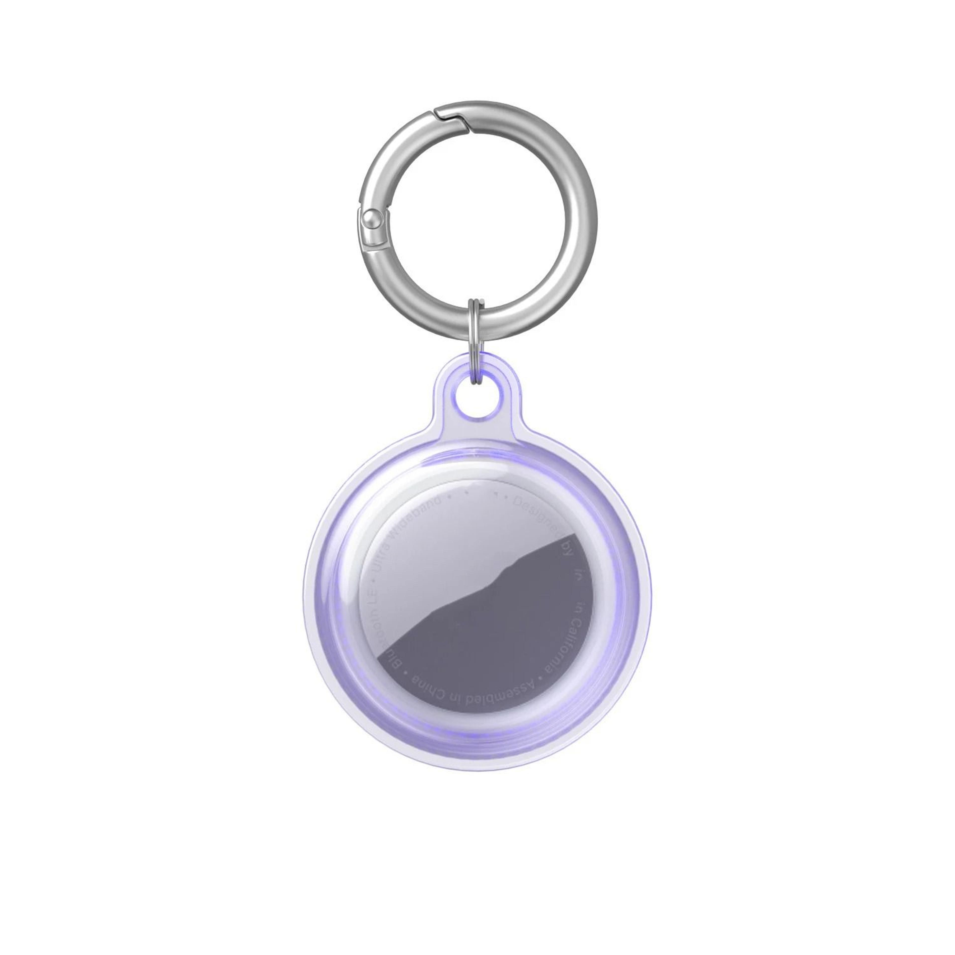 Waterproof AirTag Case Transparent TPU Cover With Keychain For Pets And Keys 4
