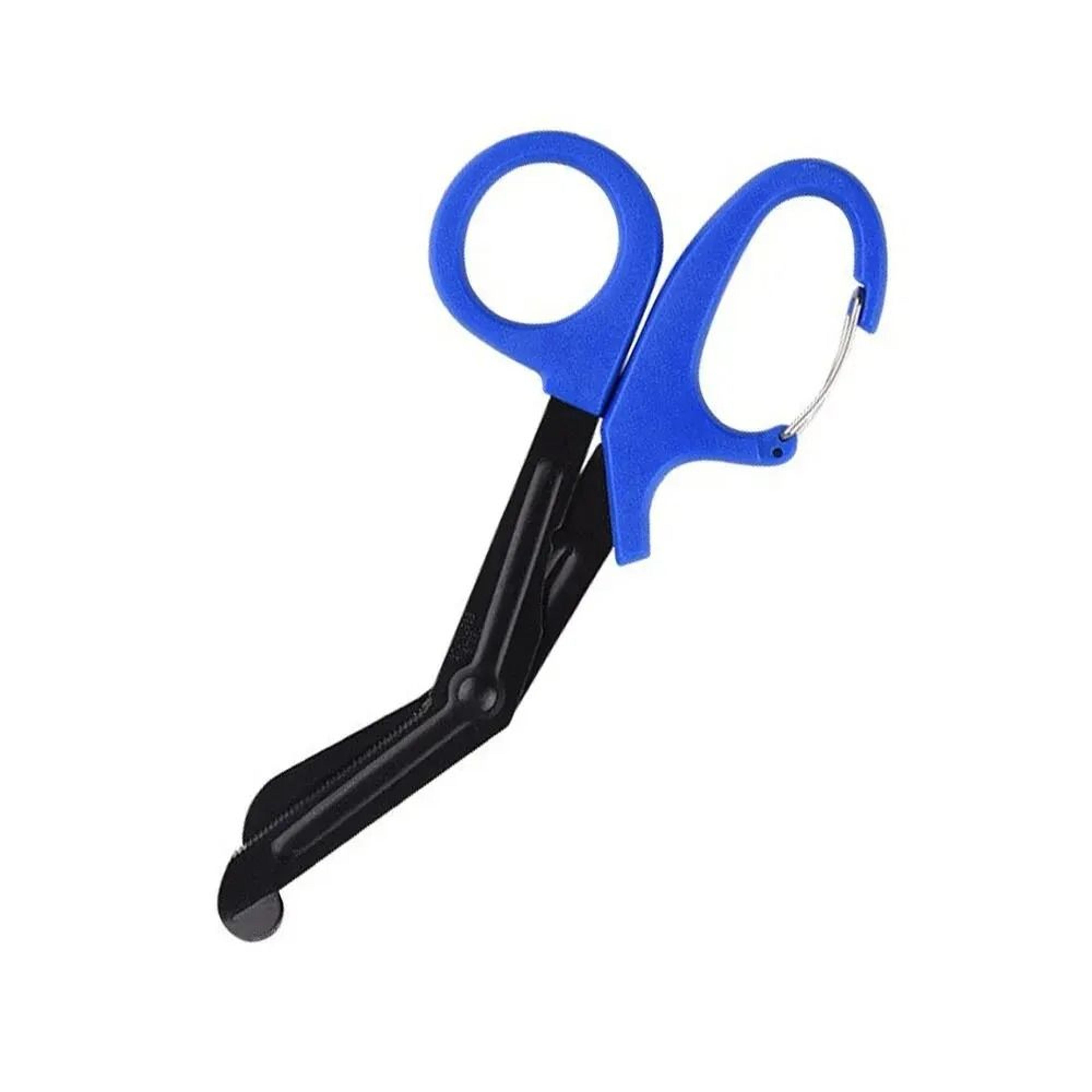 Stainless Steel Trauma Shears With Carabiner Emergency Bandage Cutting Scissors 1