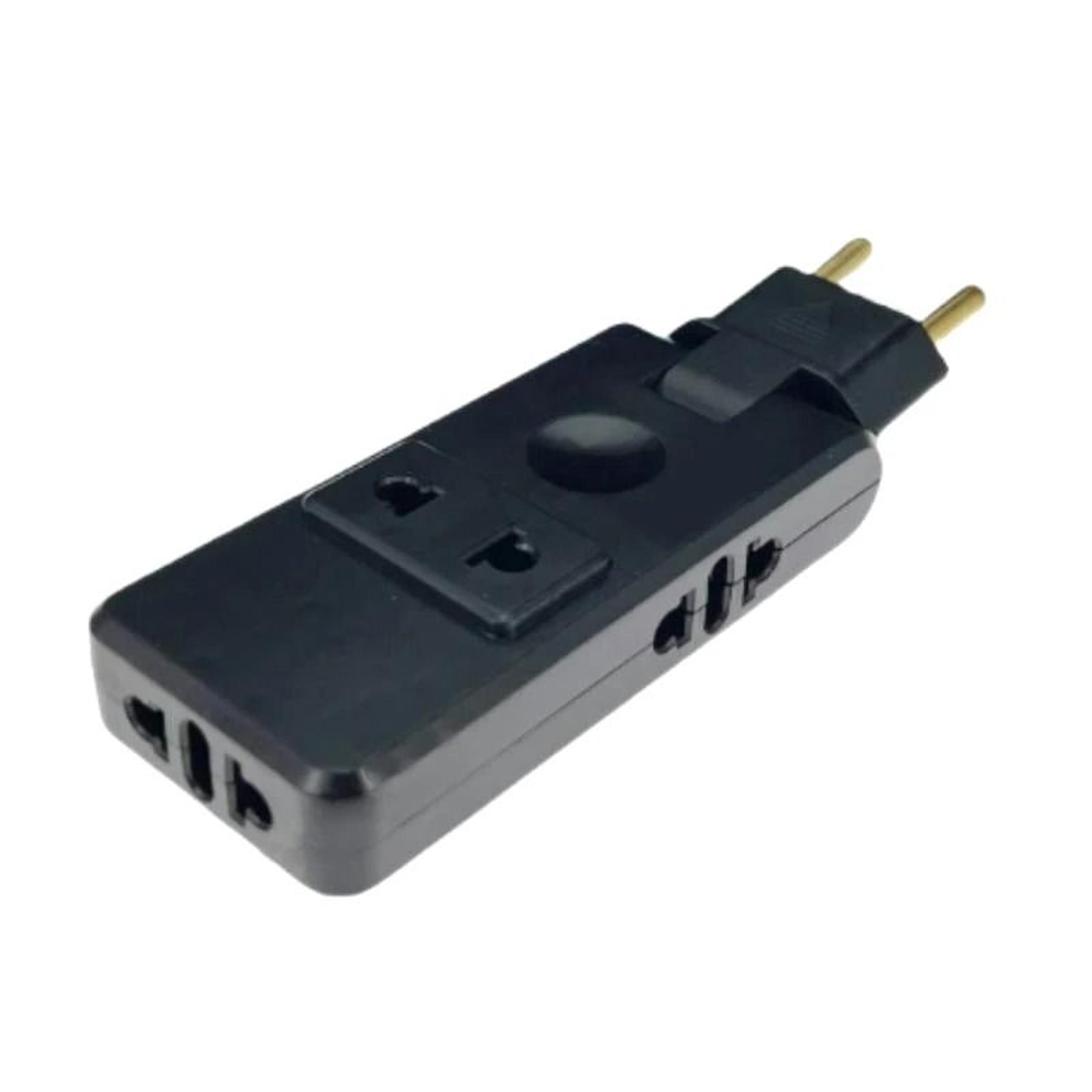 4 In 1 EU Plug Adapter 180 Degree Rotating Wall Outlet Extension Socket 7