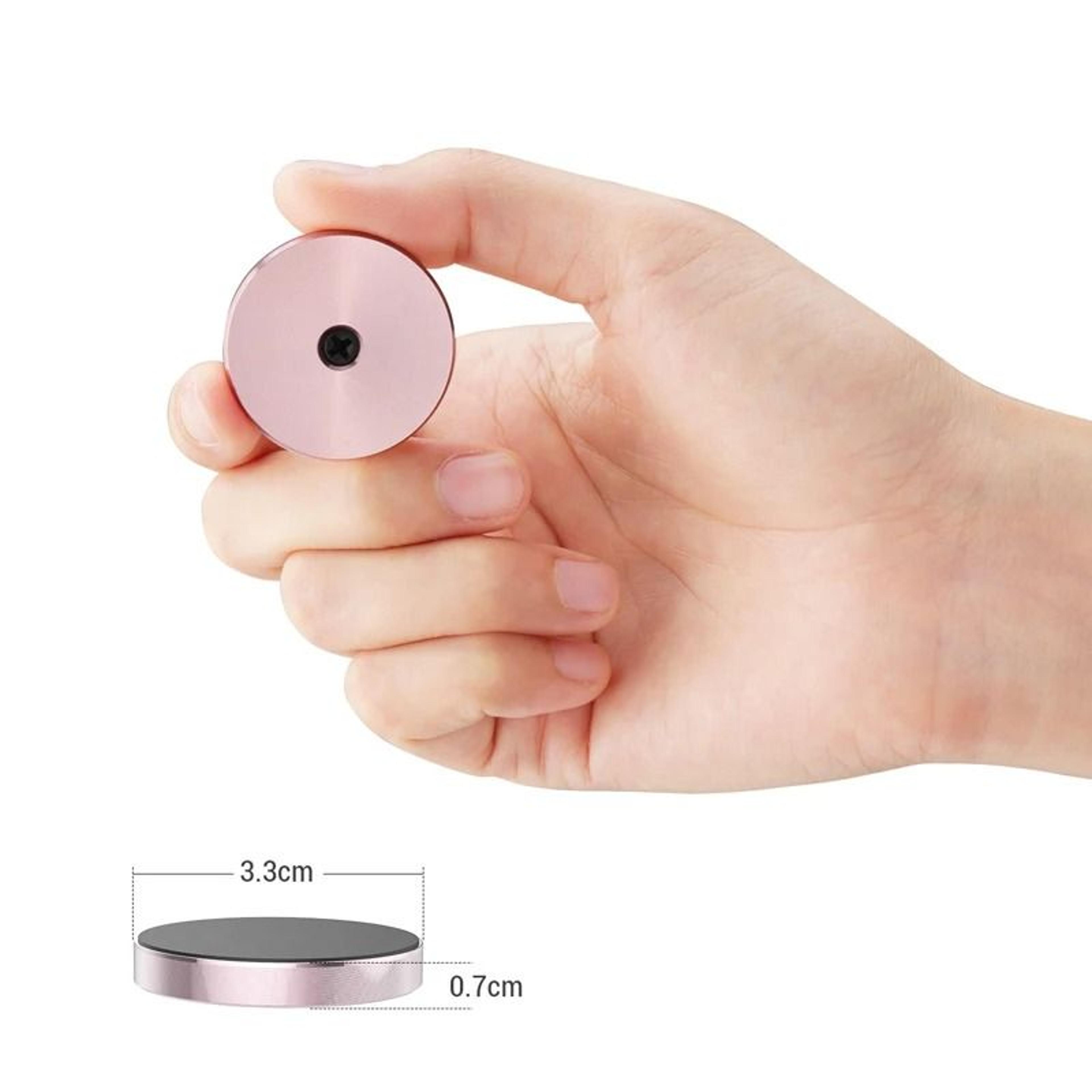 Magnetic Car Phone Holder Stand With Sticker Mount For Dashboard Wall And Nightstand 9