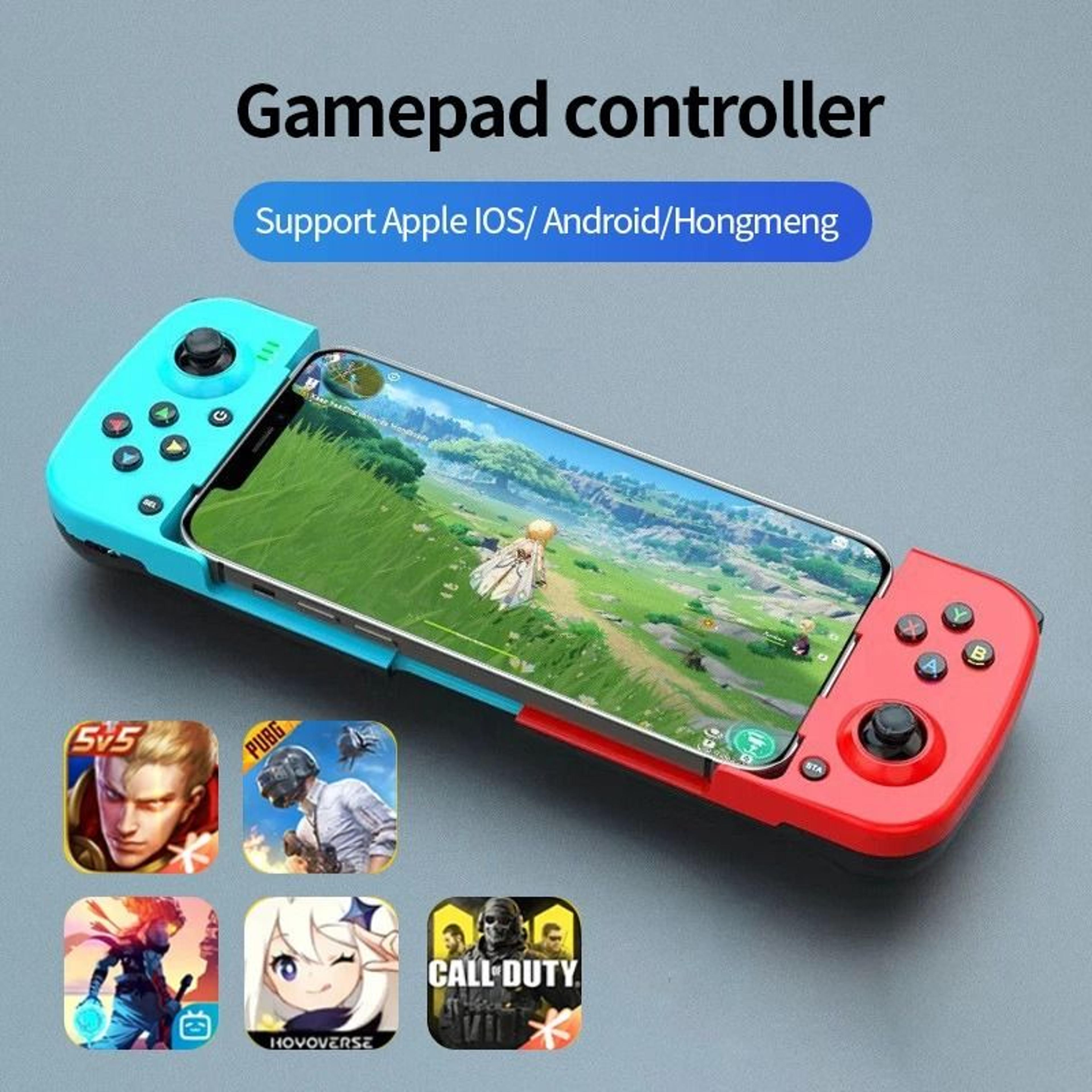 D3 Bluetooth Game Controller Telescopic Phone Gamepad For IOS Android And Switch 6