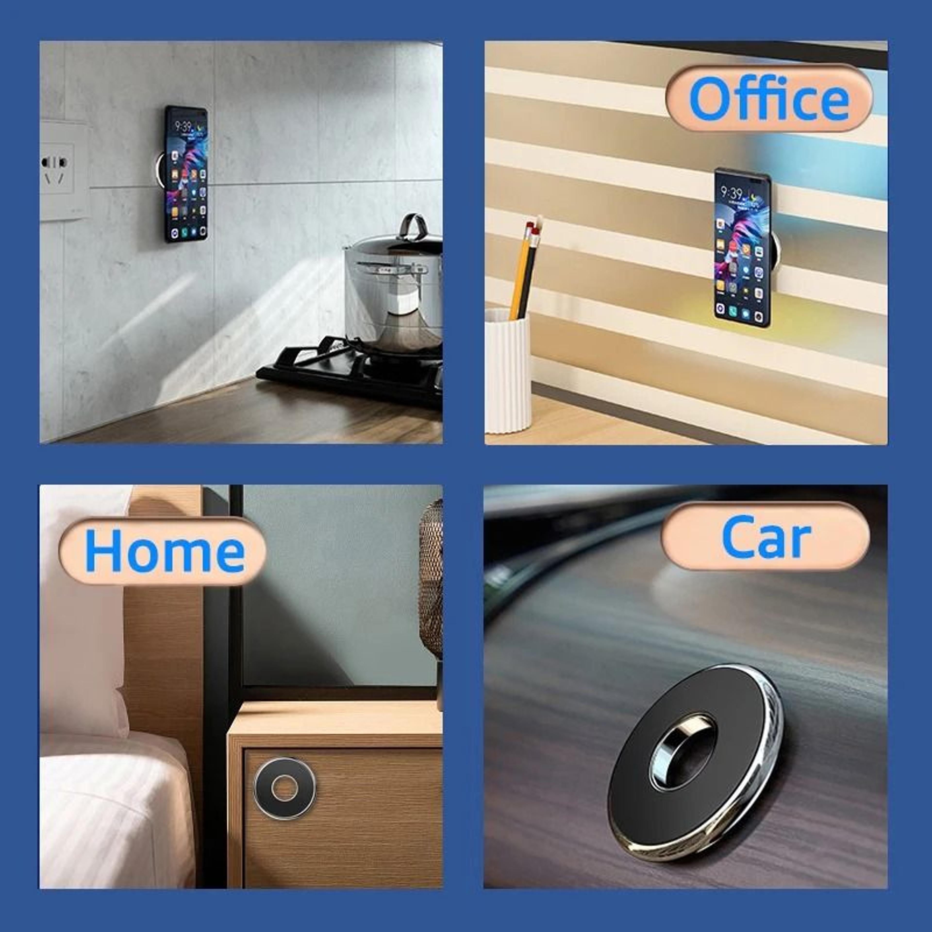 Round Strong Magnet Magnetic Car Phone Holder GPS Dashboard Mount For IPhone Samsung Xiaomi 5