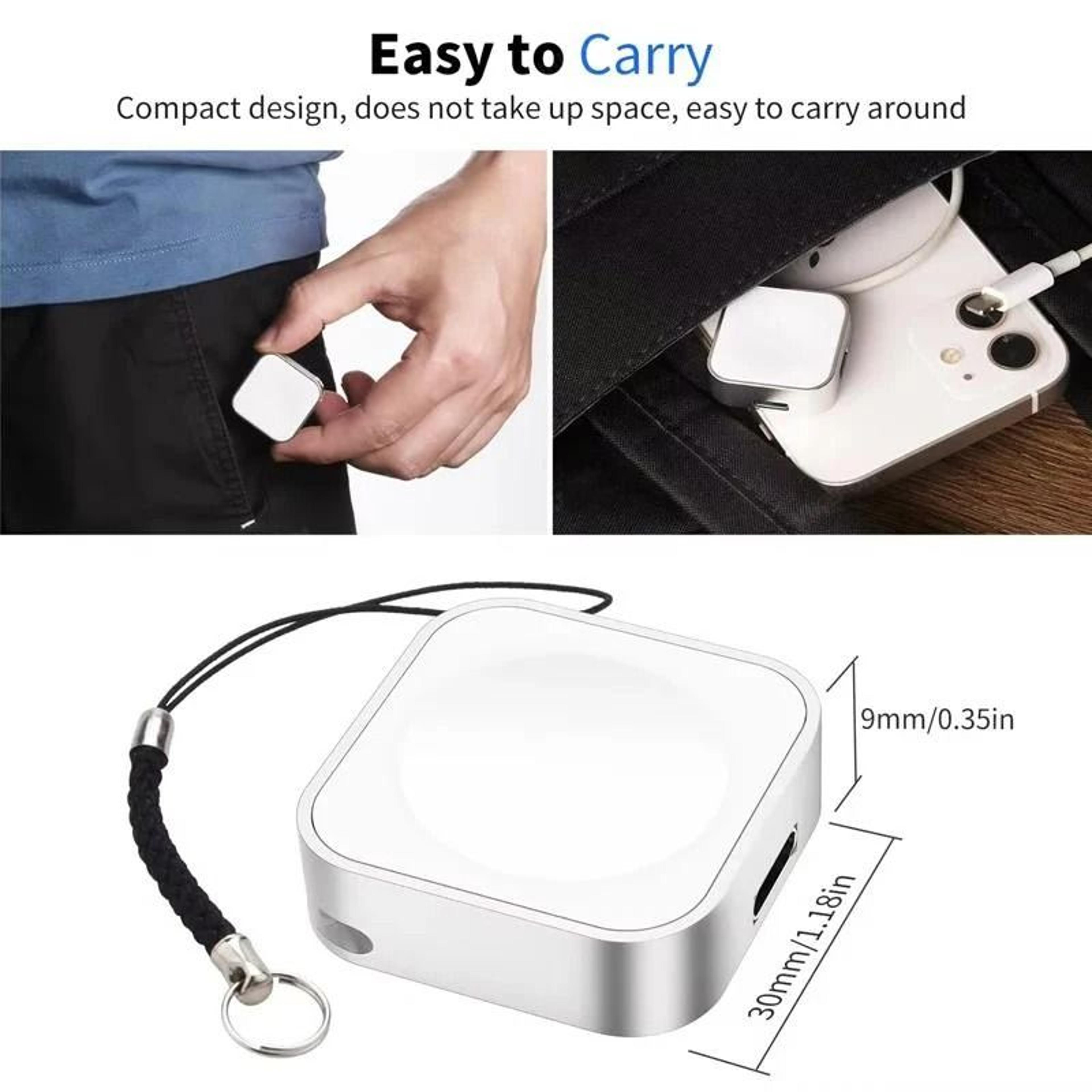 Portable Apple Watch Charger Type C Fast Charging Dock Adapter 7