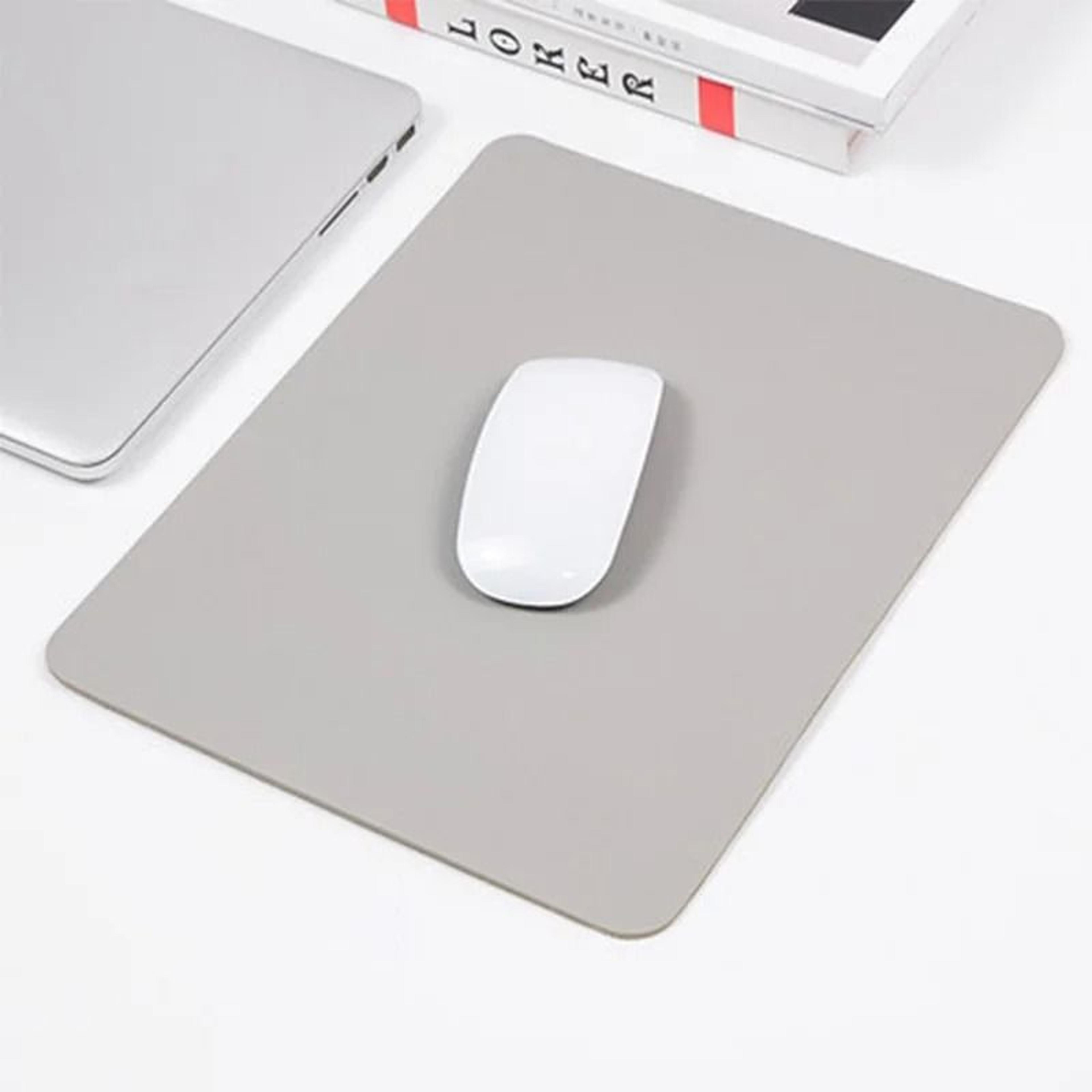 Anti Slip Mouse Pad PU Leather Desk Mat For Home Office And Gaming 3
