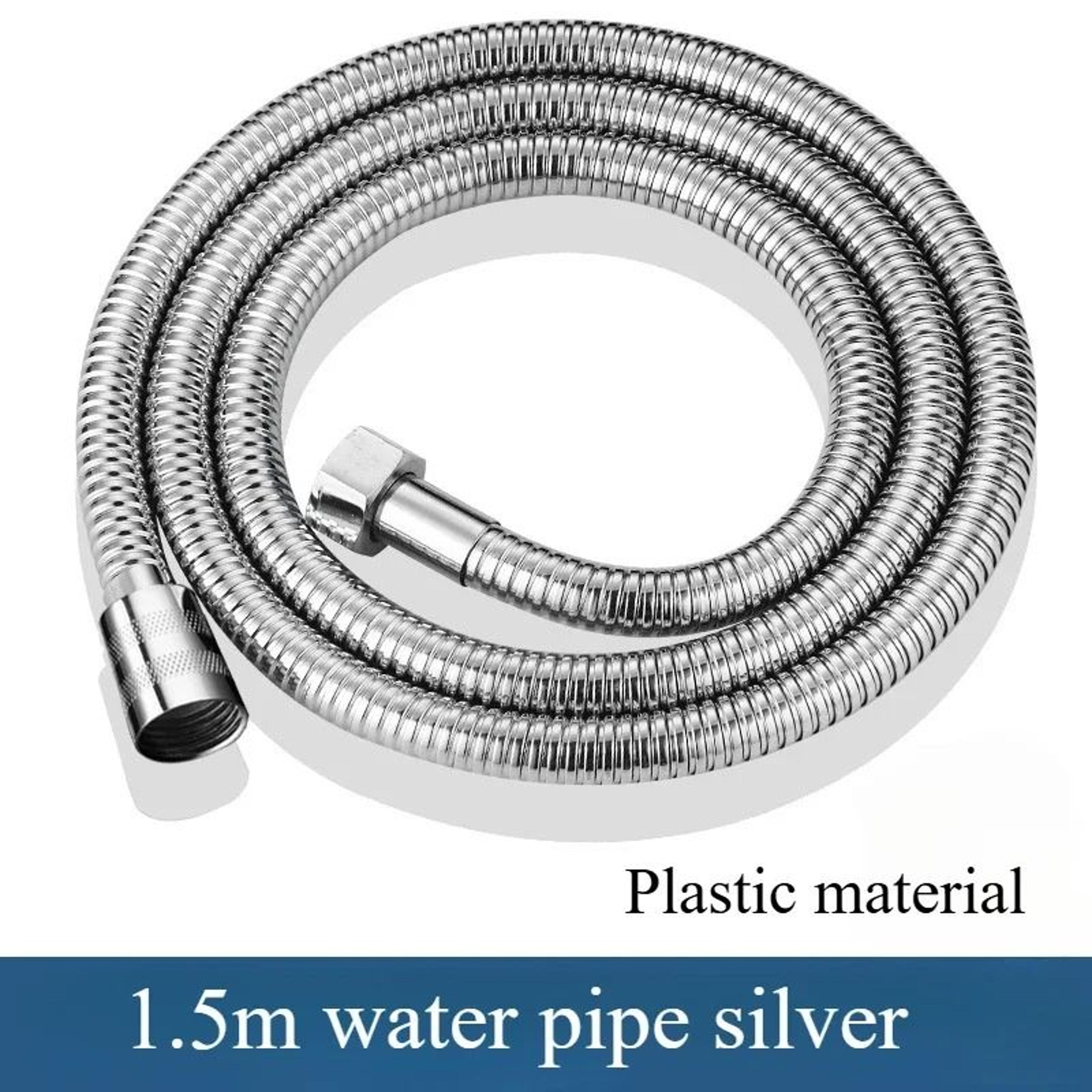Black High Pressure Shower Head 5 Mode Adjustable Water Saving Massage Shower Head 6