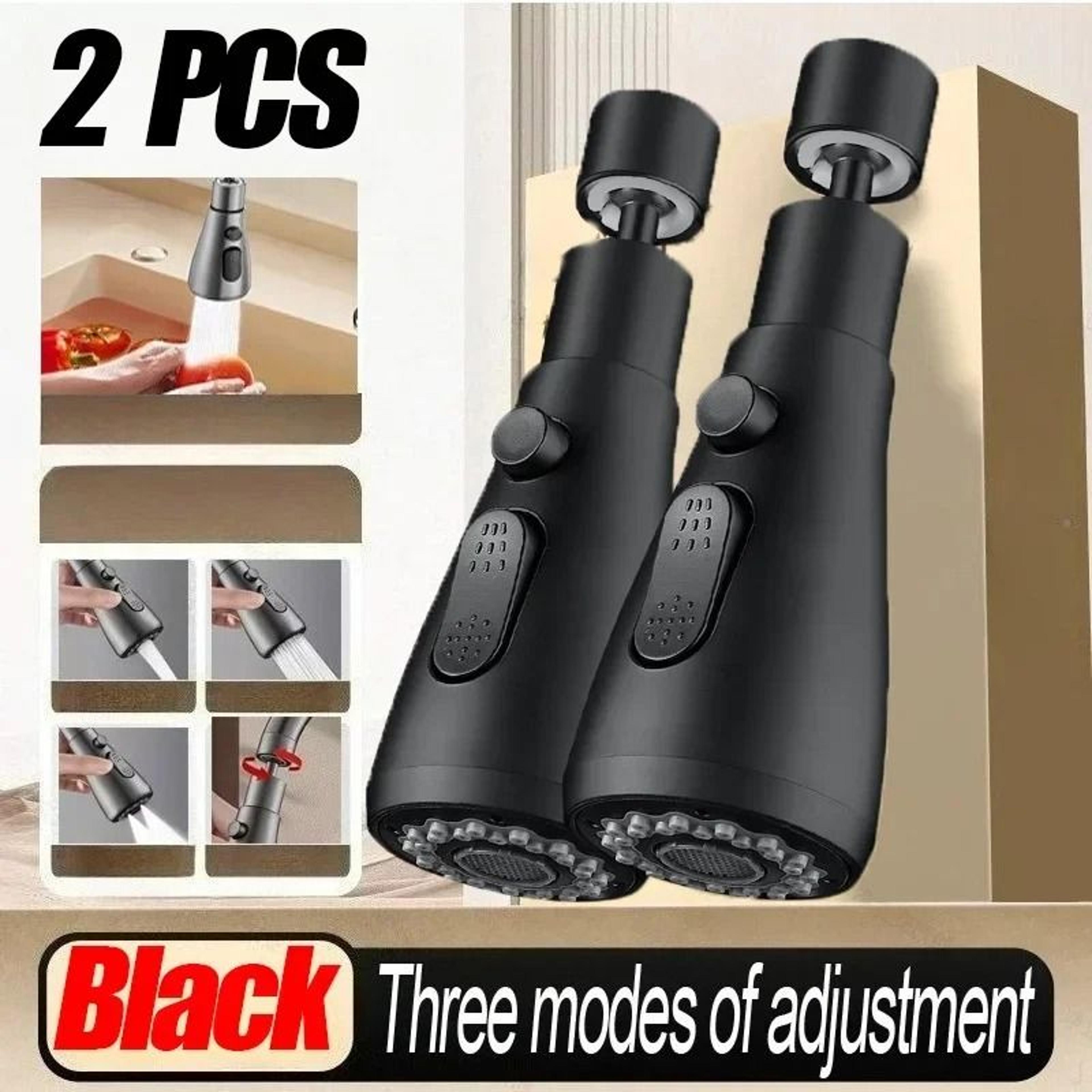Universal Kitchen Faucet Extender 360 Rotate Splash Filter Aerator Nozzle 5