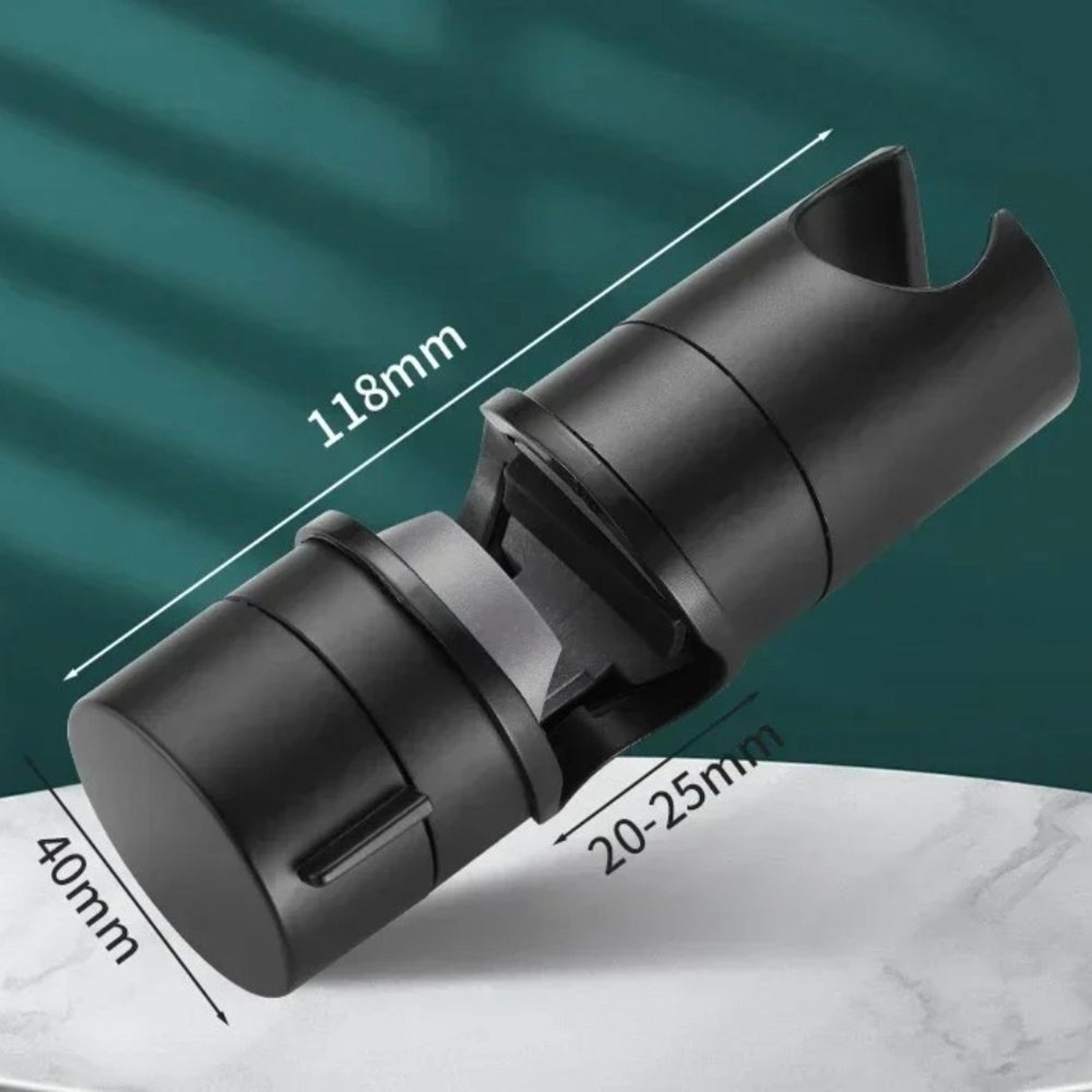 Universal Adjustable Shower Head Holder For 18 To 25mm Shower Rail 4