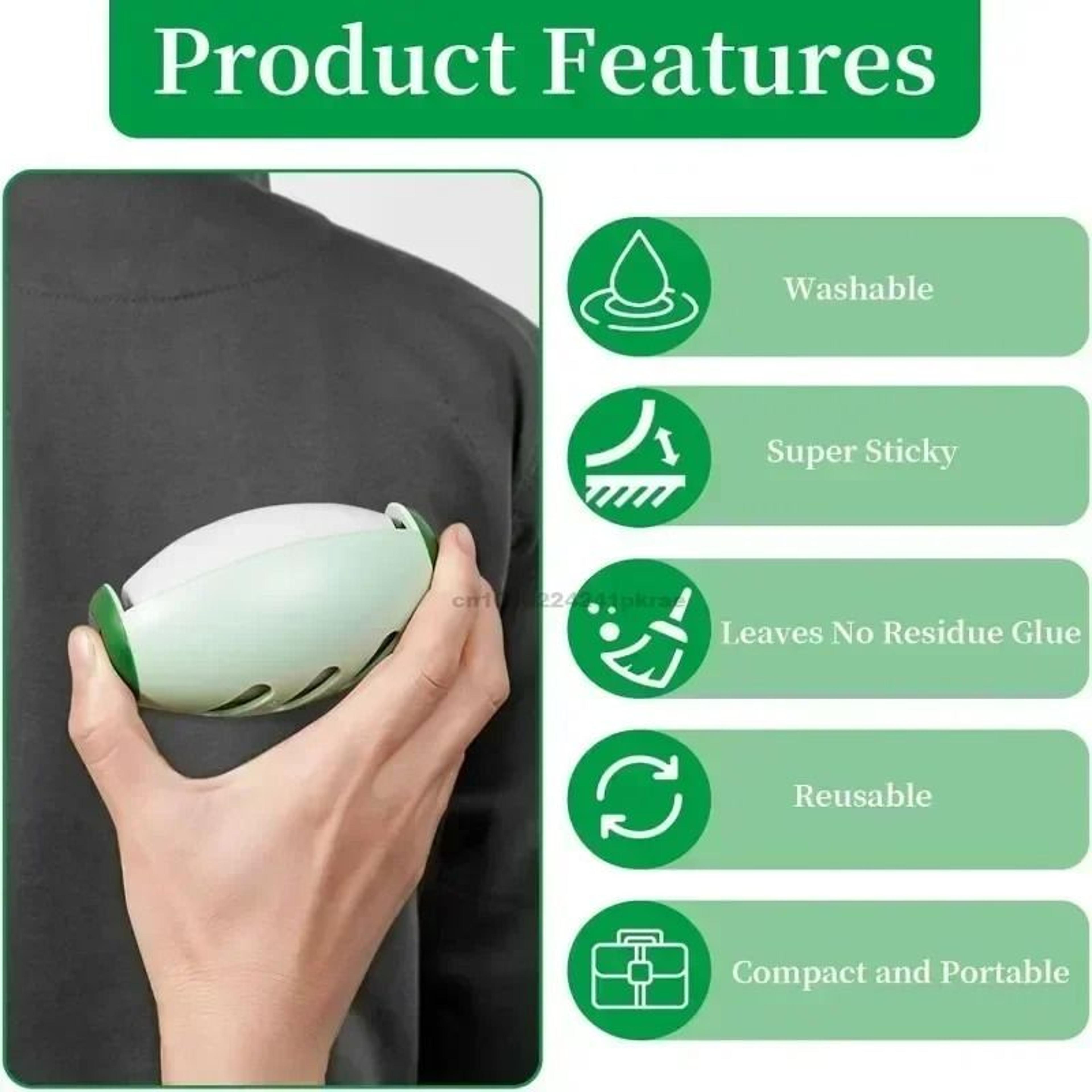 Portable Washable Lint Remover Roller For Clothes And Pet Hair Remover Tool Reusable Dust Cleaner 12