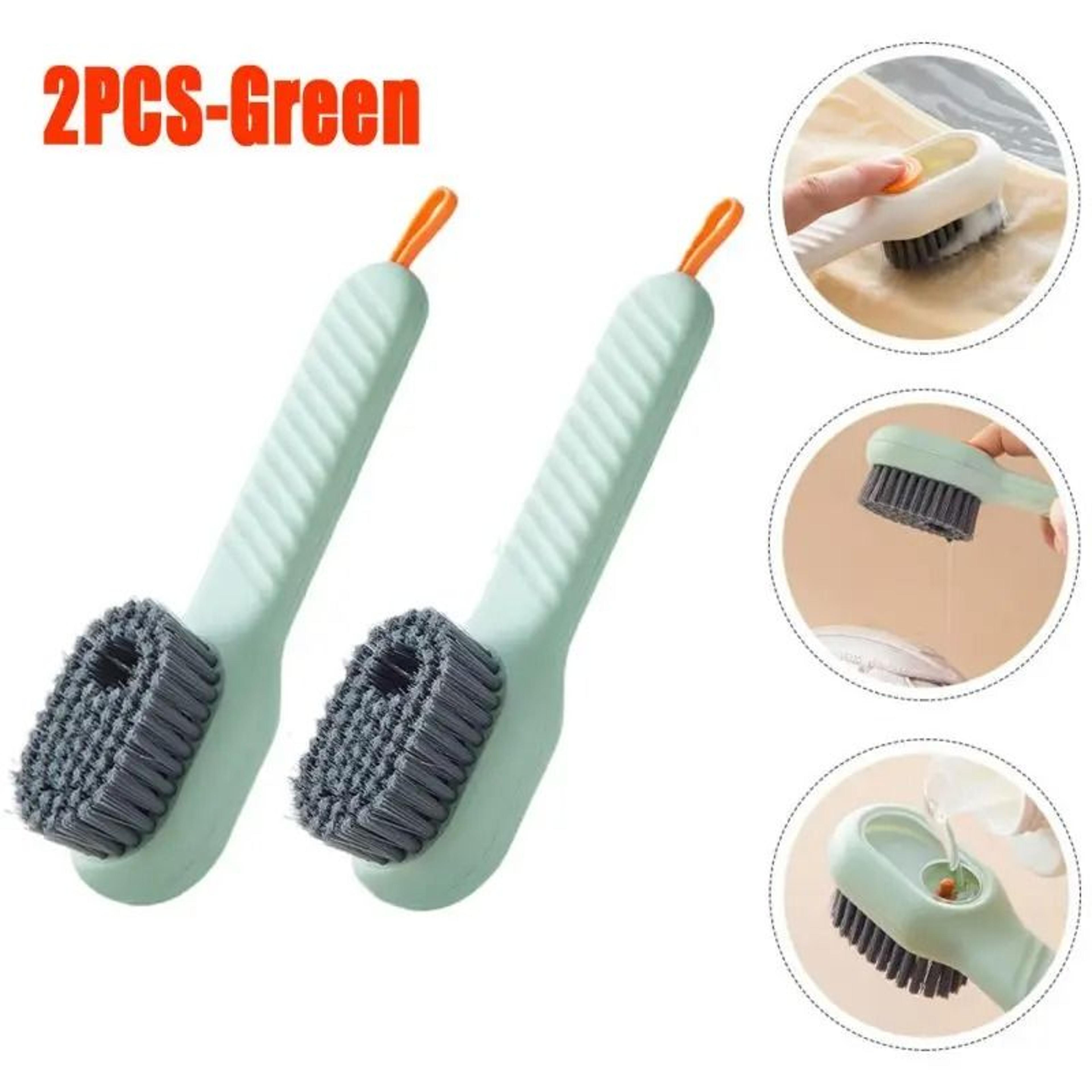 Multi Function Shoe Cleaning Brush Soft Bristle Hand Pressure Spot Scrub Brush 2