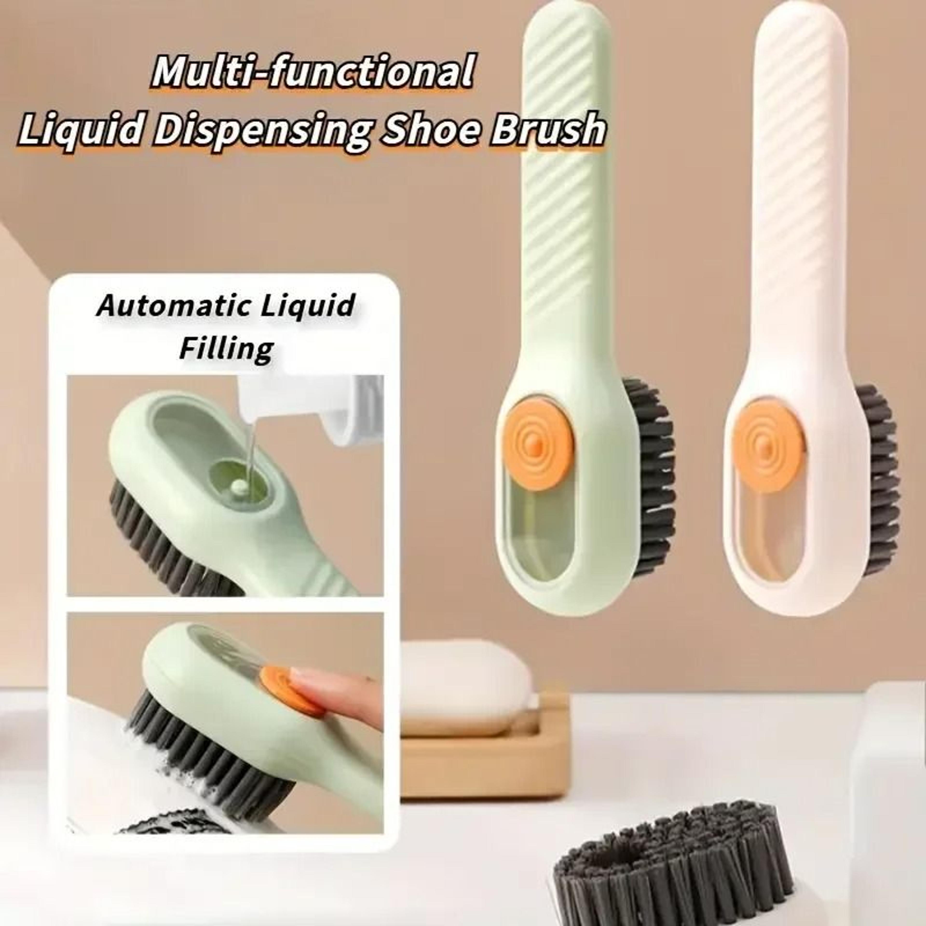 Multi Function Shoe Cleaning Brush Soft Bristle Hand Pressure Spot Scrub Brush 11
