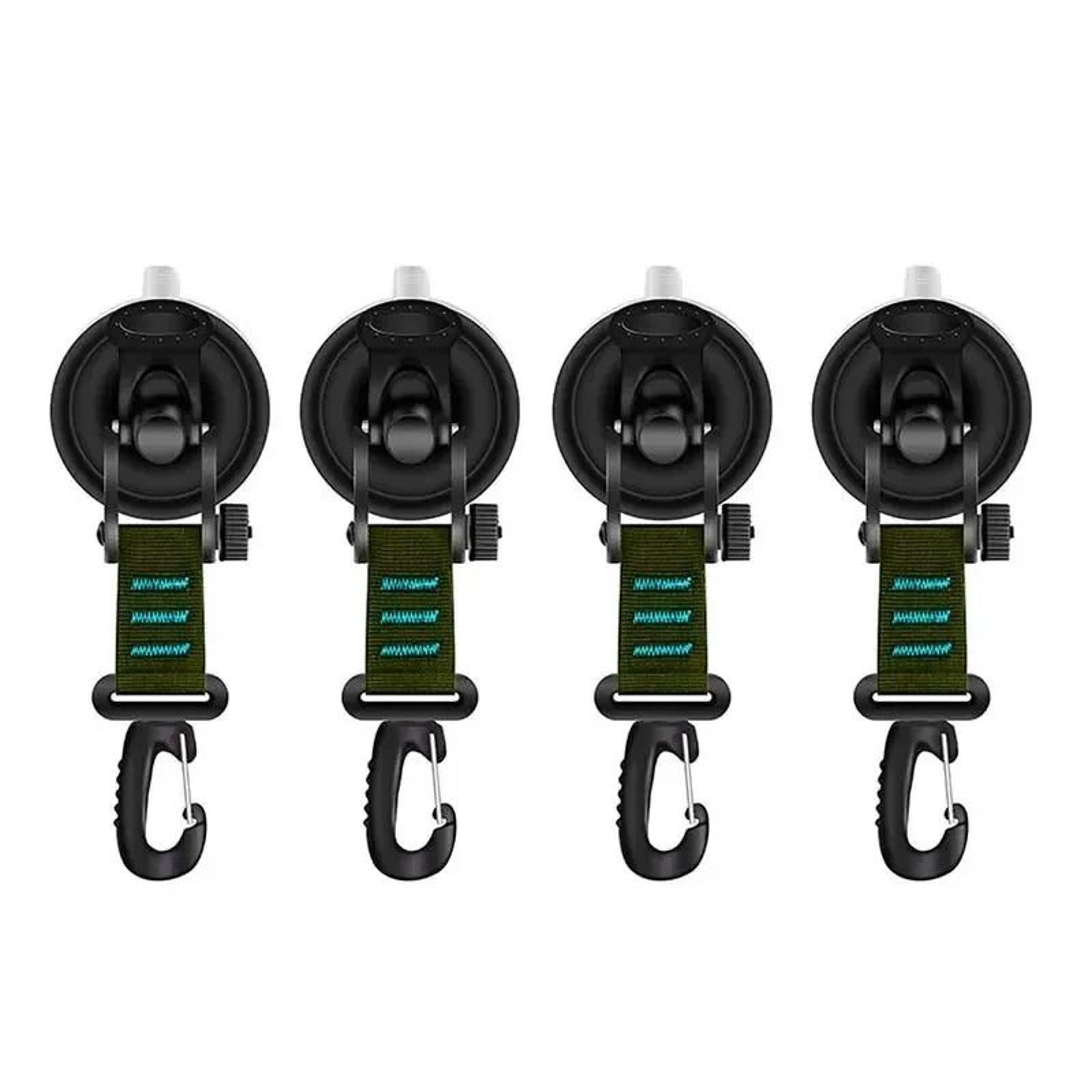Suction Cup Anchor Hooks Car Awning Suction Anchors Camping Tarp Tie Down Set 11
