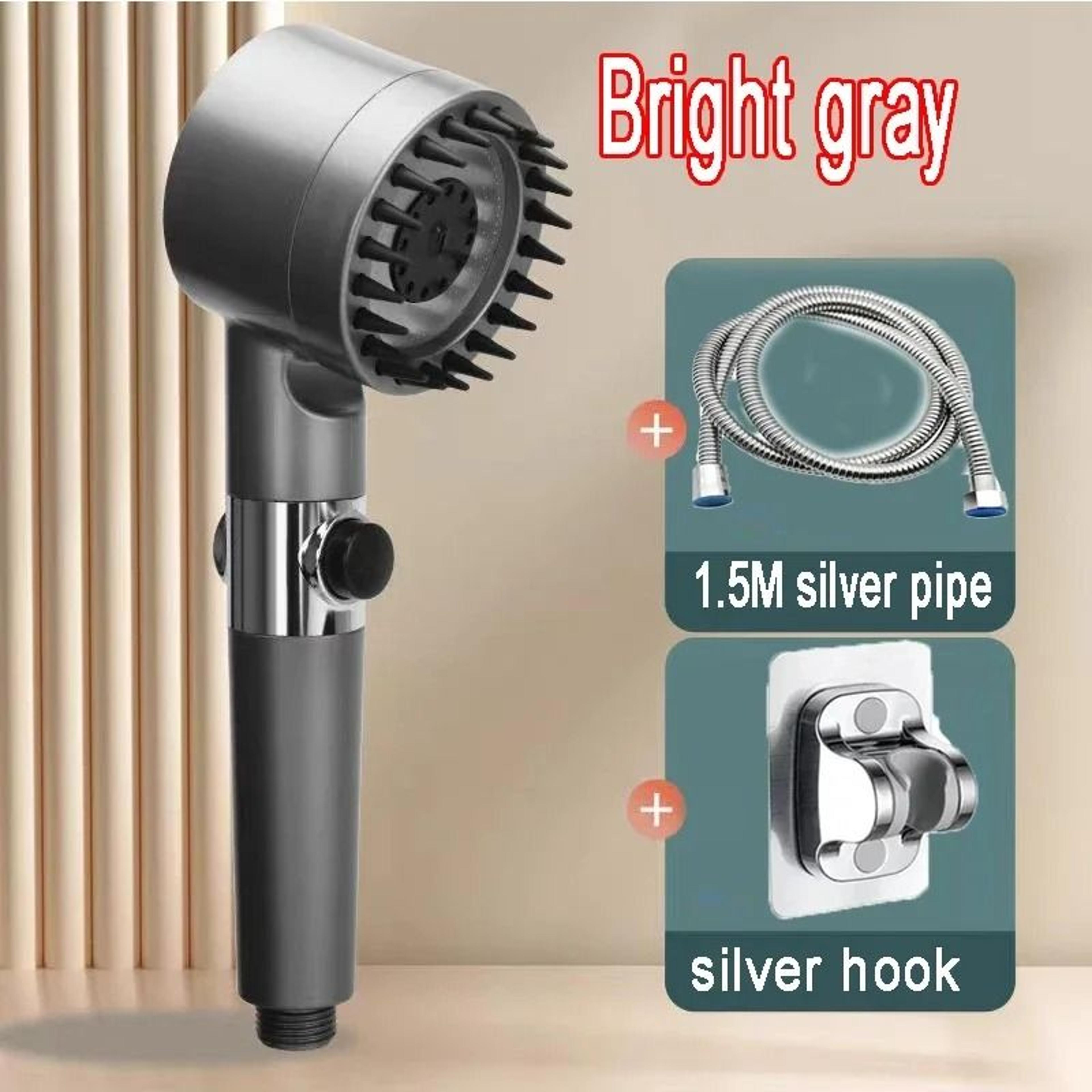 High Pressure Shower Head Rainfall 3 Mode Shower Head With Filter And Water Stop 12