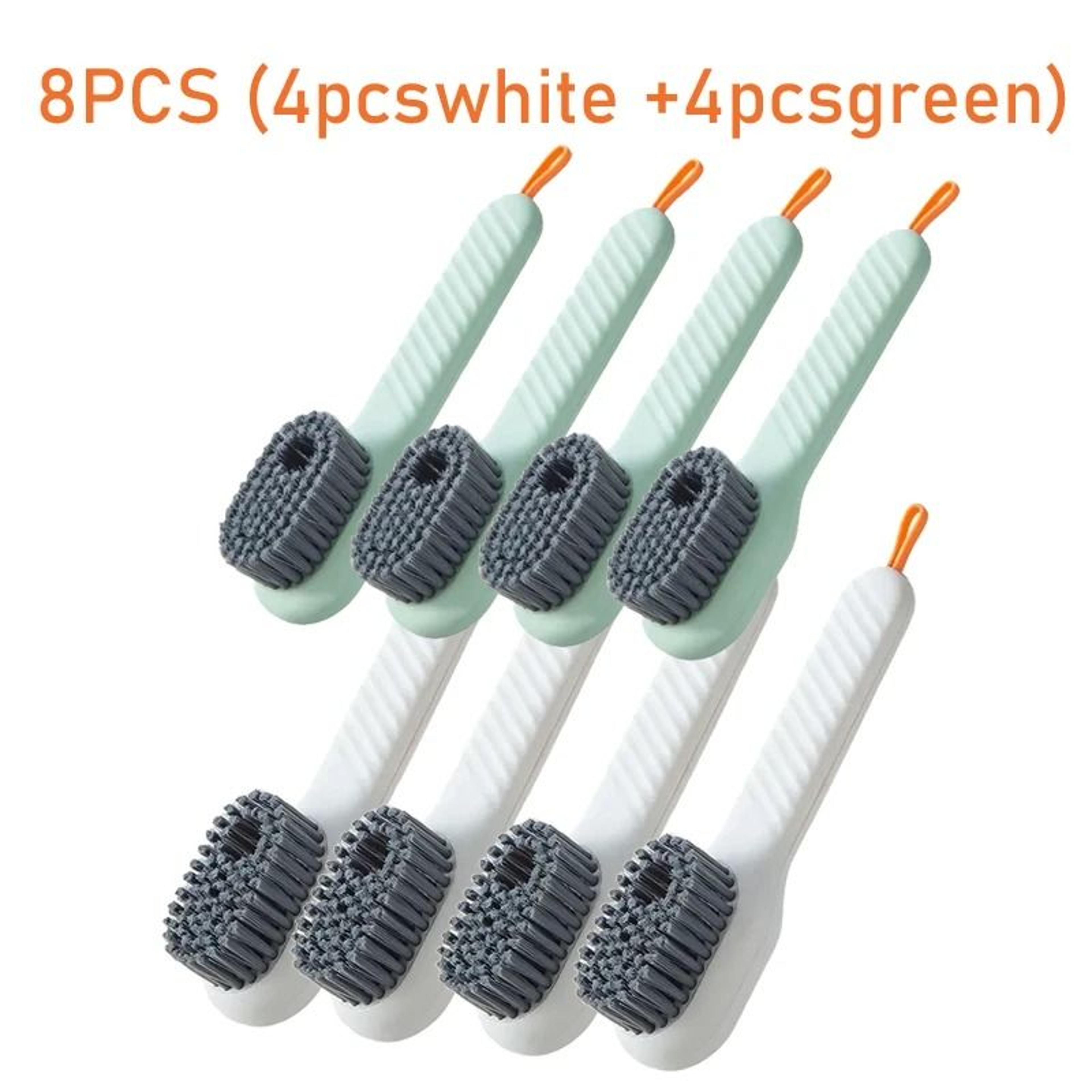 Shoe Cleaning Brush Soap Dispensing Brush Long Handle Scrub Brush For Clothes And Shoes 10