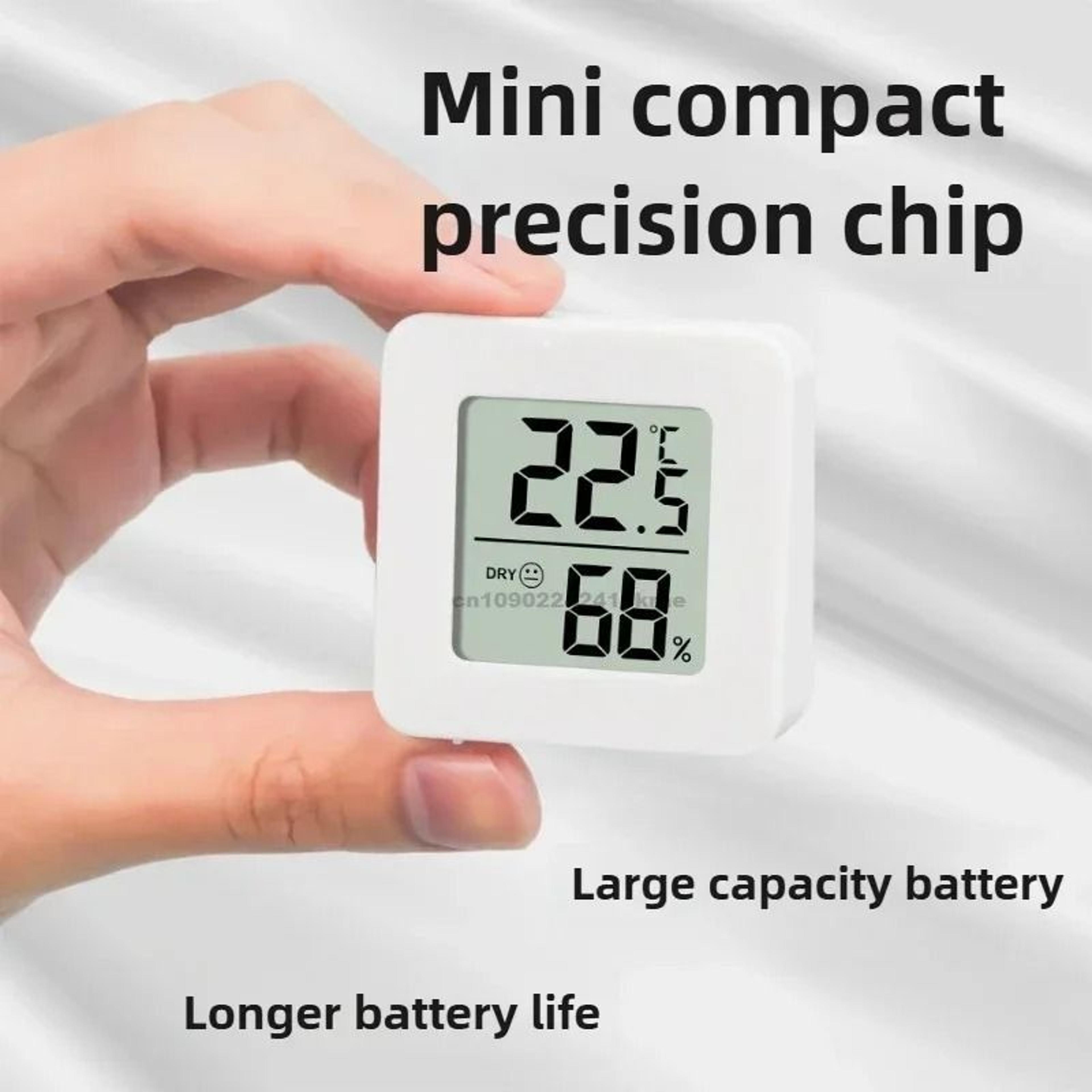 Digital Thermometer Hygrometer Mini LCD Indoor Temperature Monitor Room Humidity Meter 16