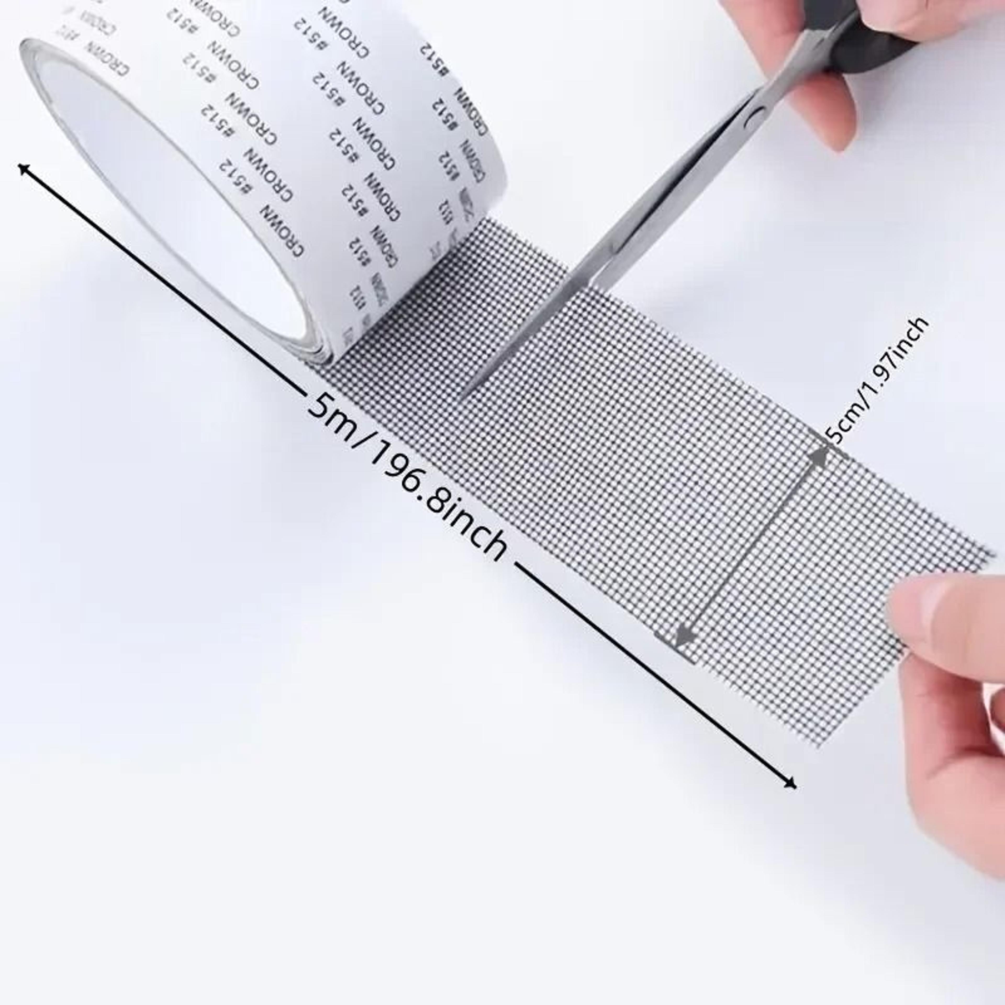 Window Screen Repair Tape Self Adhesive Mesh Tape Mosquito Net Patch 5
