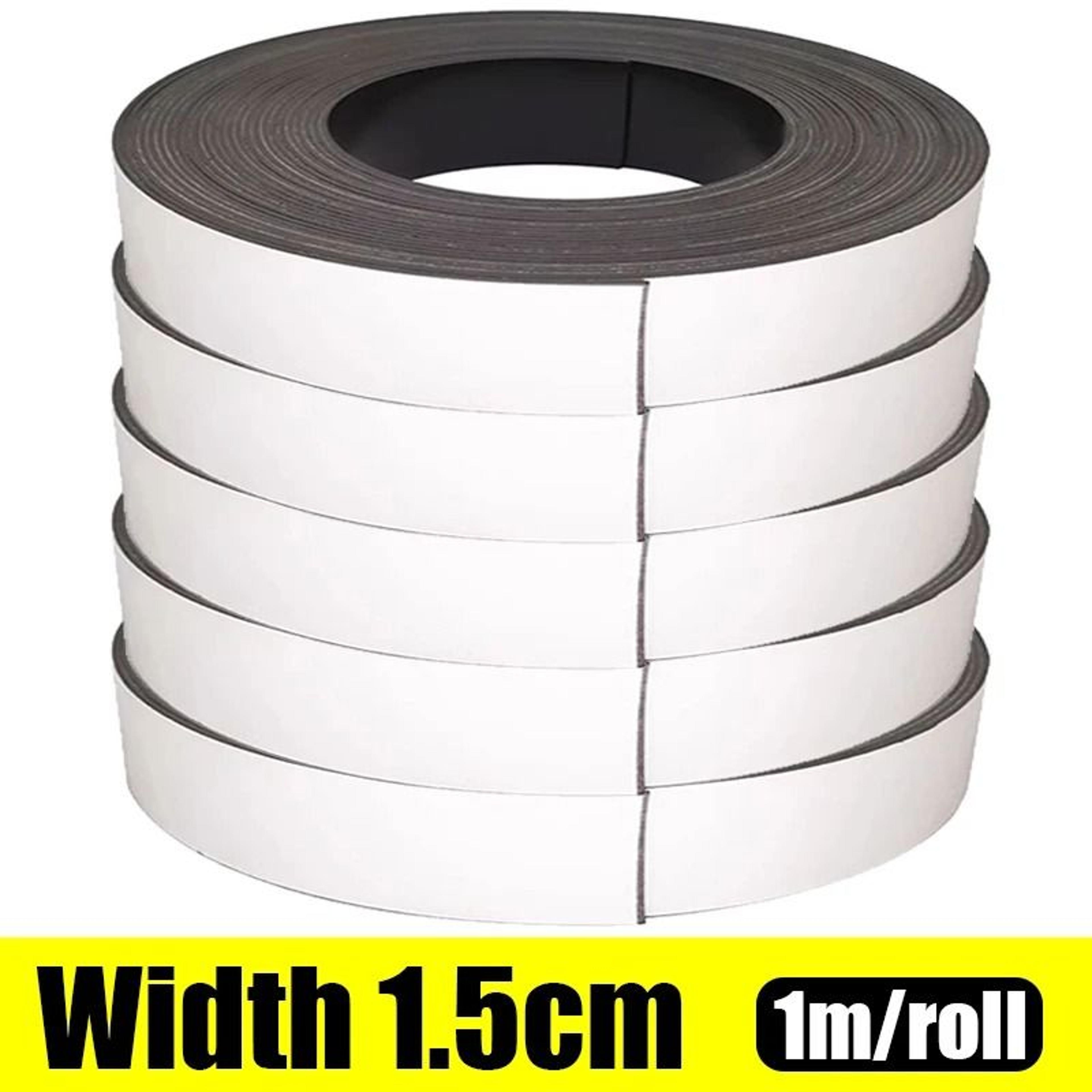 Self Adhesive Magnetic Tape Flexible Magnet Strip Strong Magnetic Strips For Fridge 2