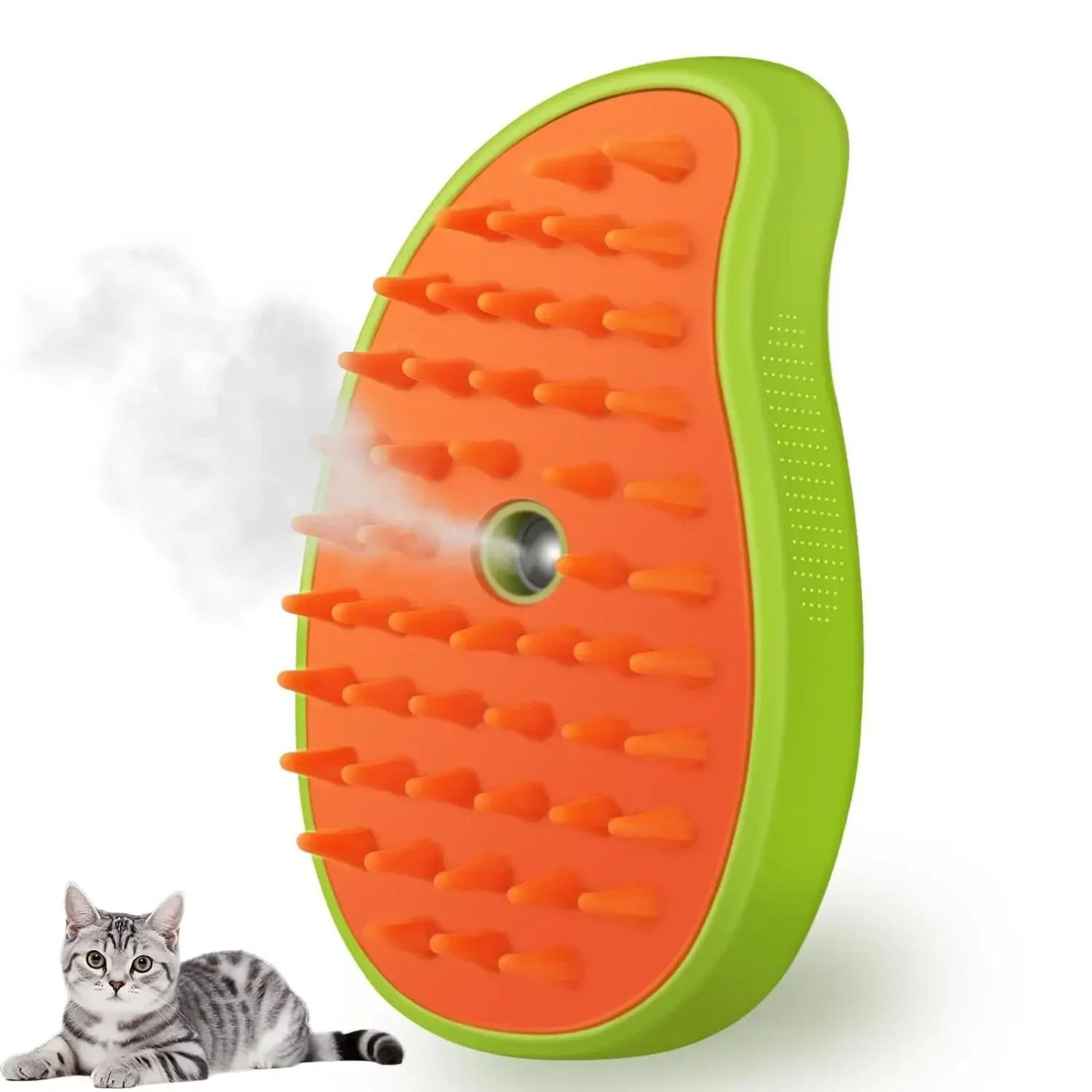 Steam Pet Brush Cat Grooming Brush Electric Spray Brush Dog Shedding Massage Comb 2