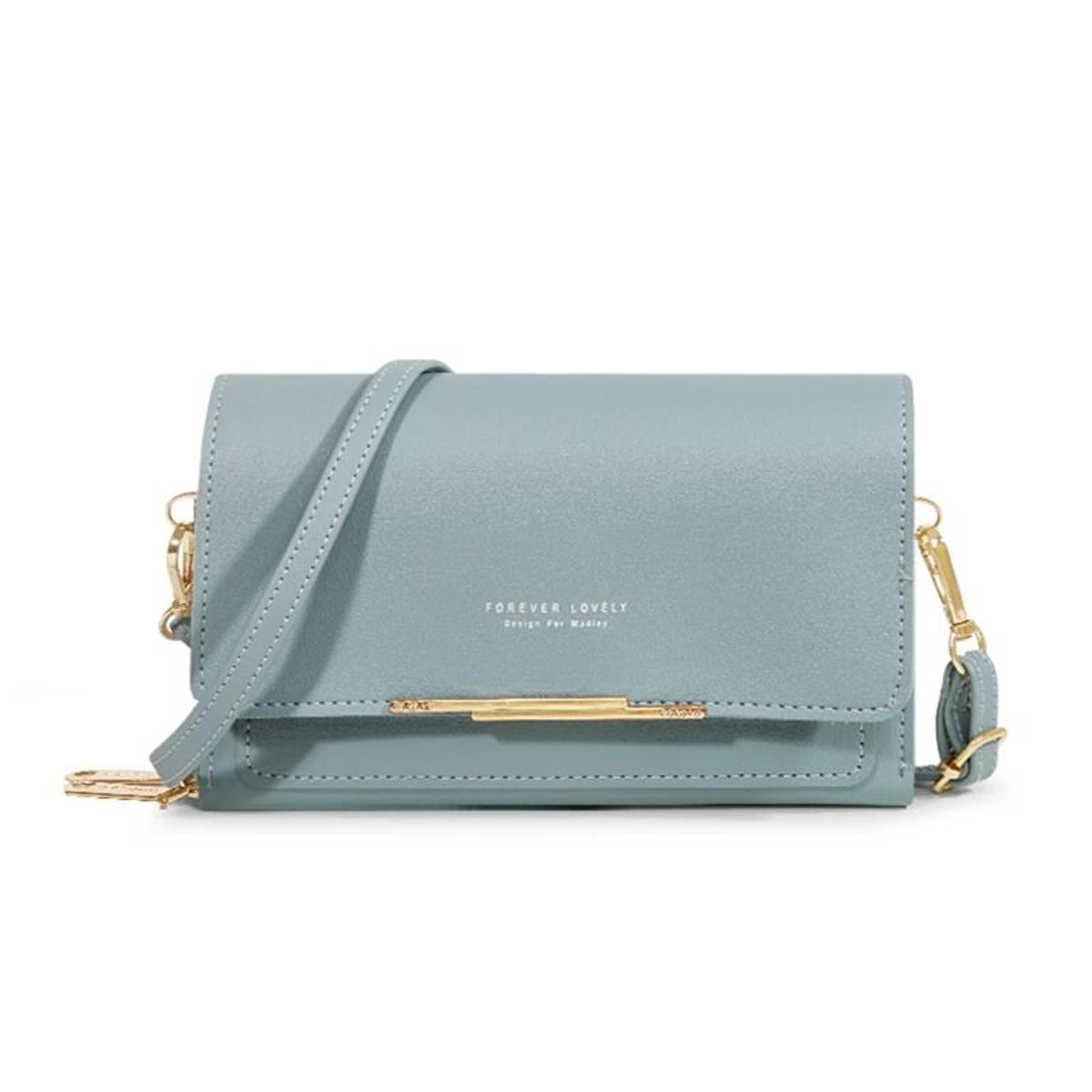 Womens Shoulder Bag Korean Style Handbag Multi Card Wallet Phone Purse Large Capacity 12