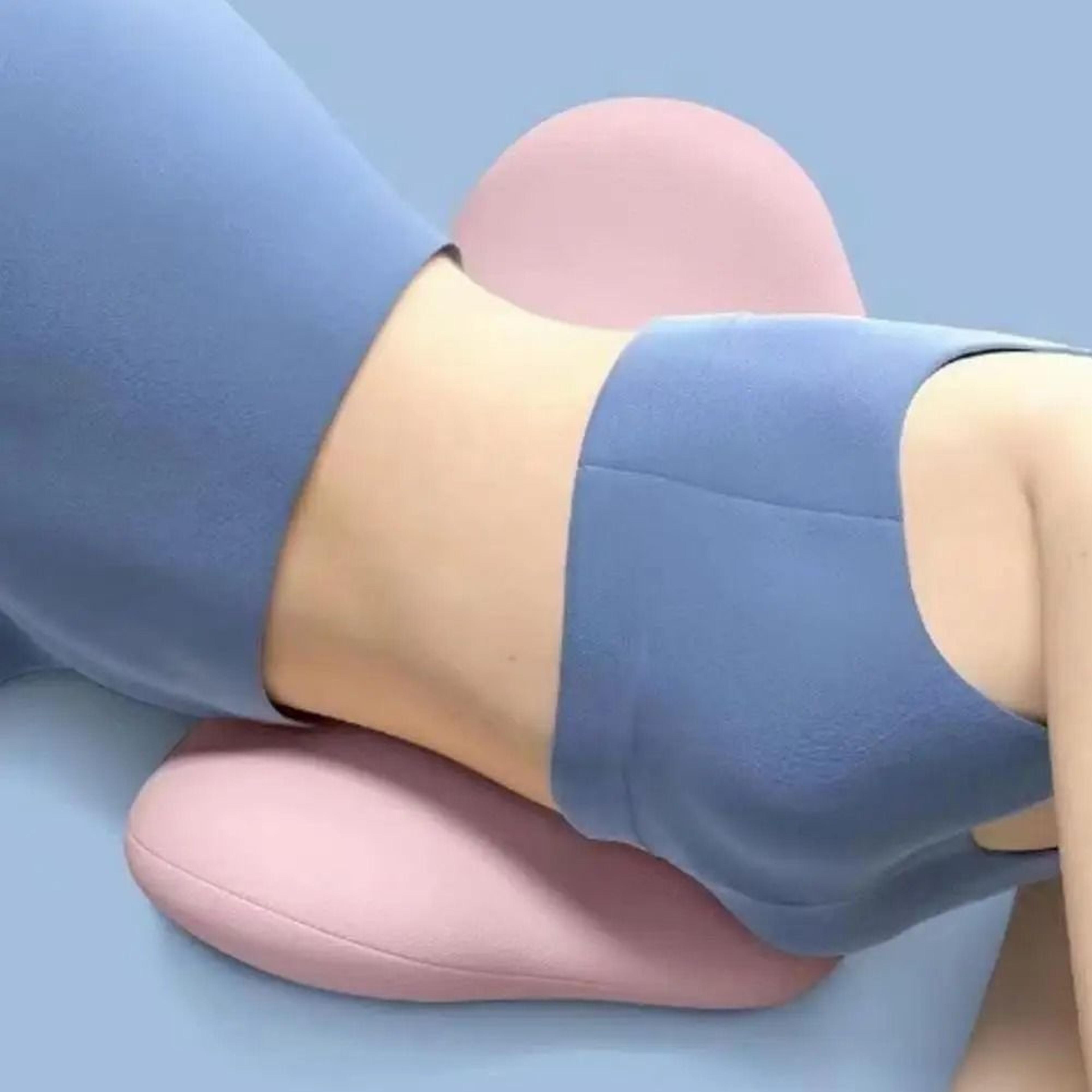 Ergonomic Lumbar Support Pillow Memory Foam Back Cushion Sleep Lower Back Support 6