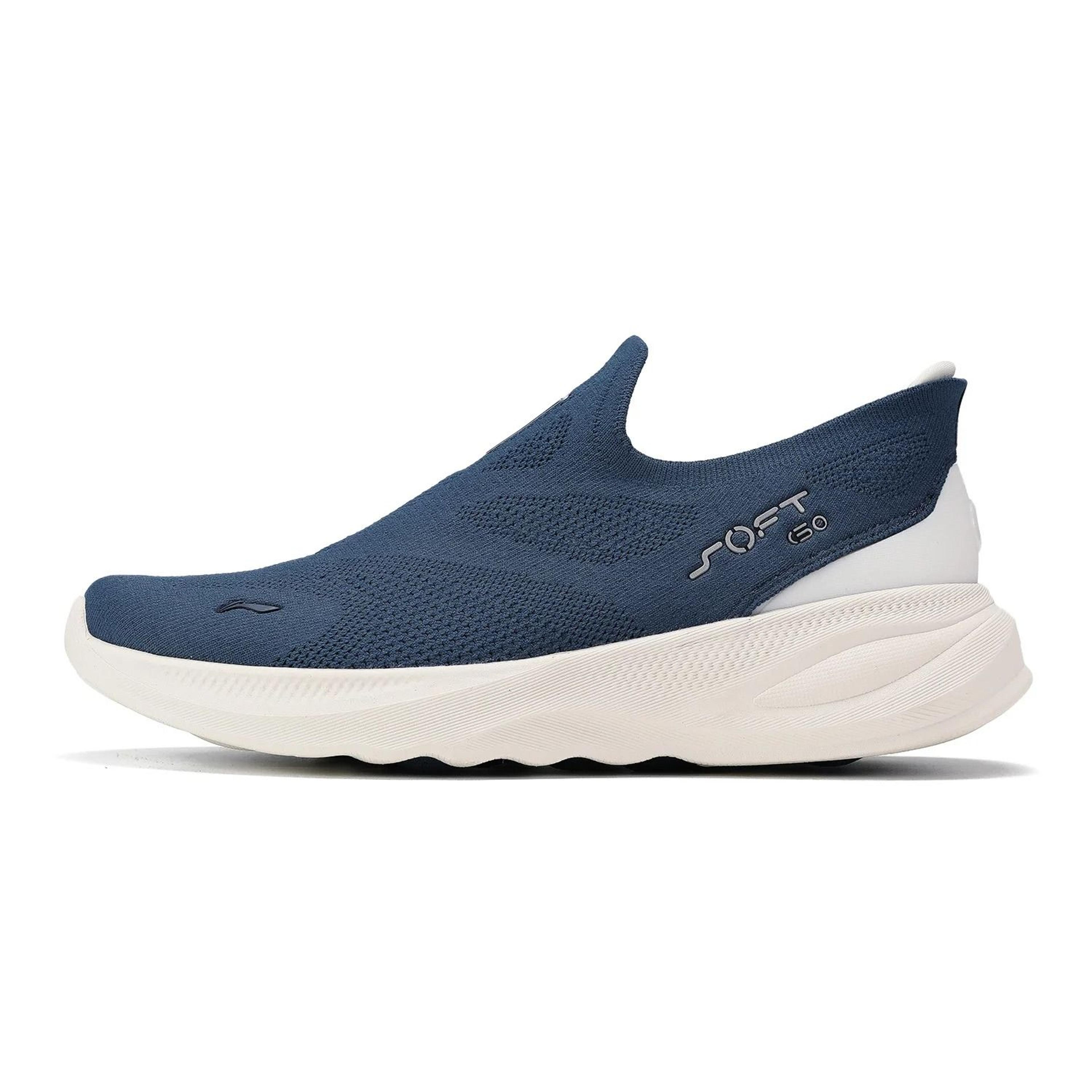 Li Ning Mens Walking Shoes Slip On Mesh Jogging Sneakers Cushioned Casual Shoes 4
