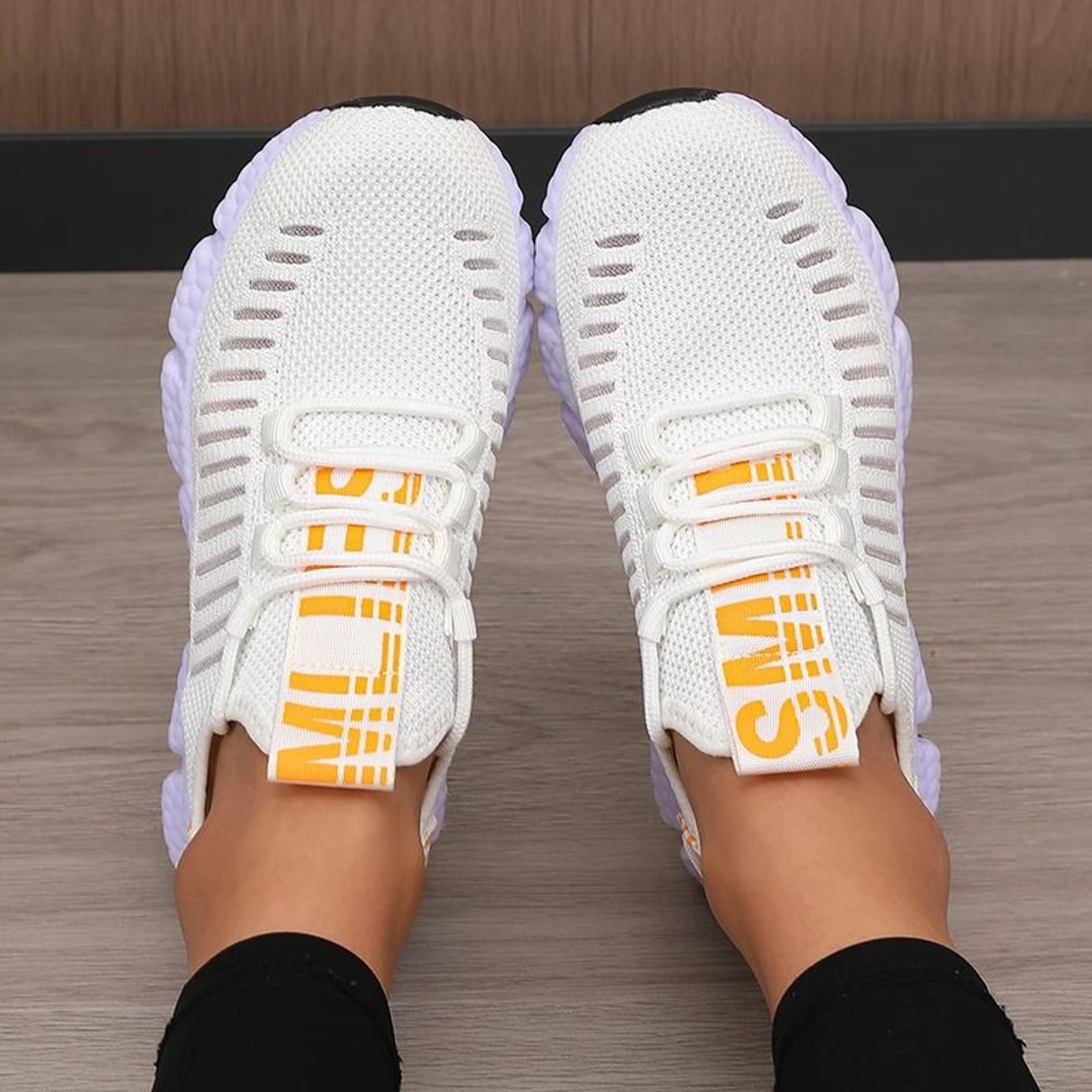 Mesh Walking Shoes Lightweight Sports Sneakers Breathable Jogging Strap Casual Shoes 8