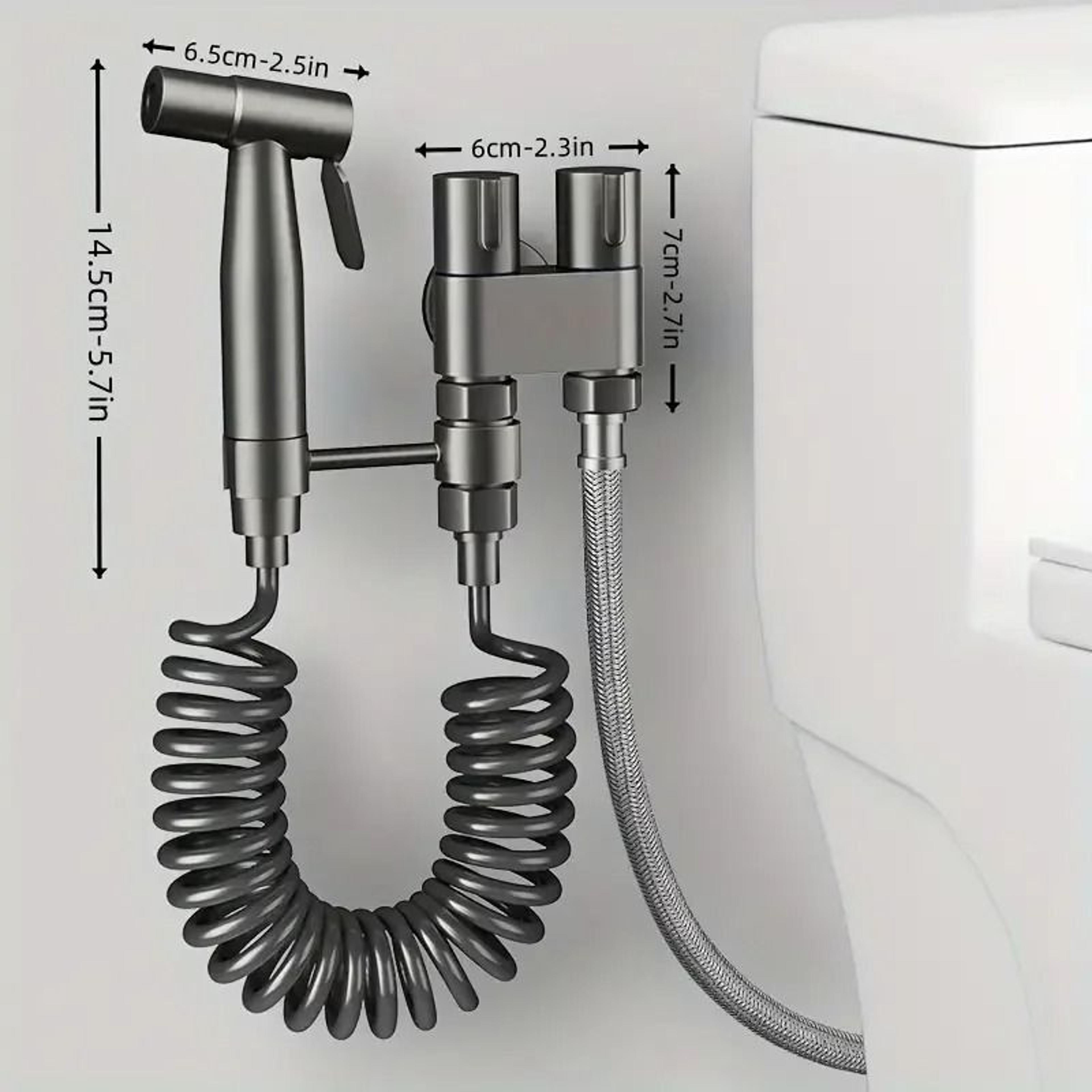 Stainless Steel Double Outlet Angle Valve Large Flow Shower And Washing Machine Control Valve 9