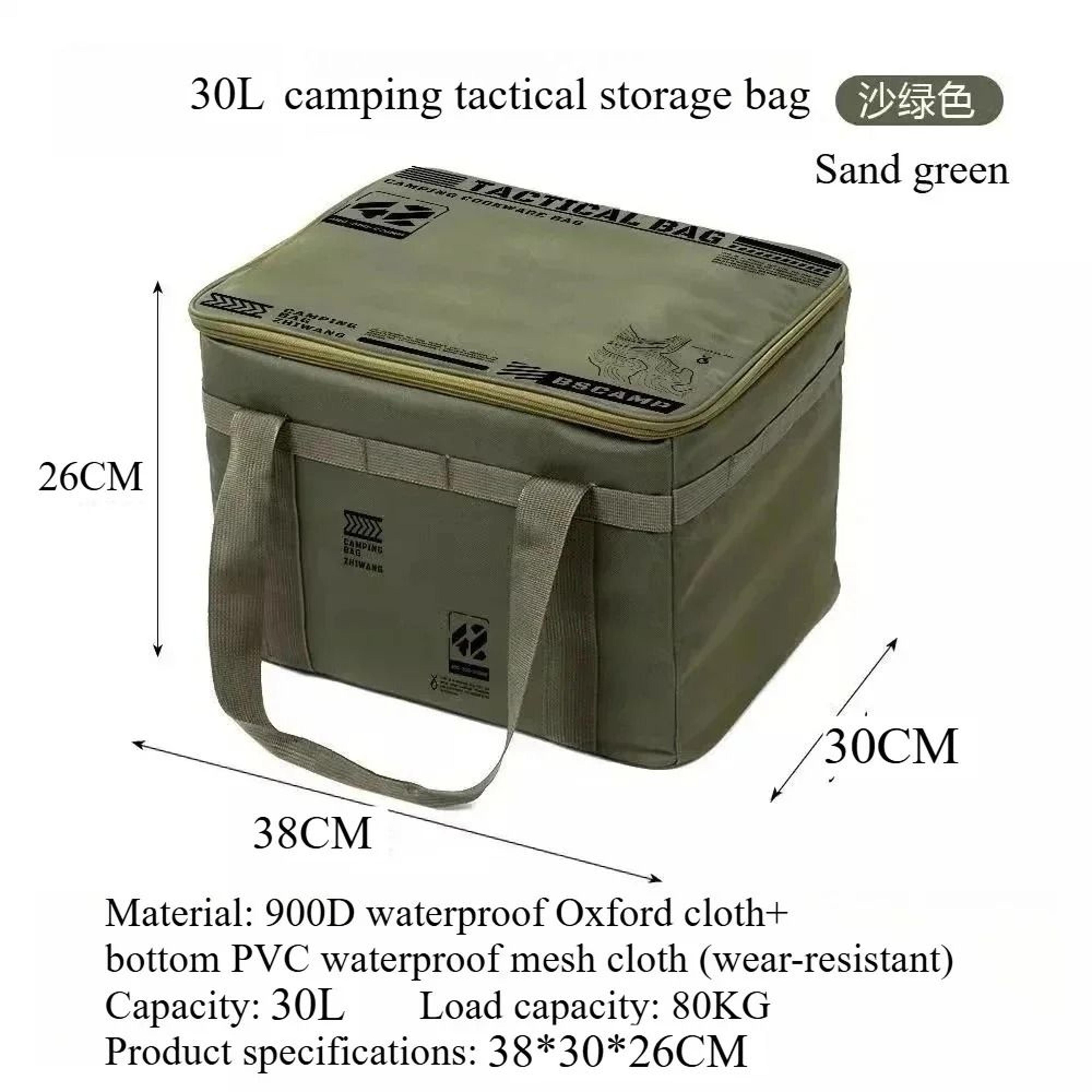 Folding Storage Box Waterproof Camping Storage Portable Outdoor Gear Organizer Bag 2