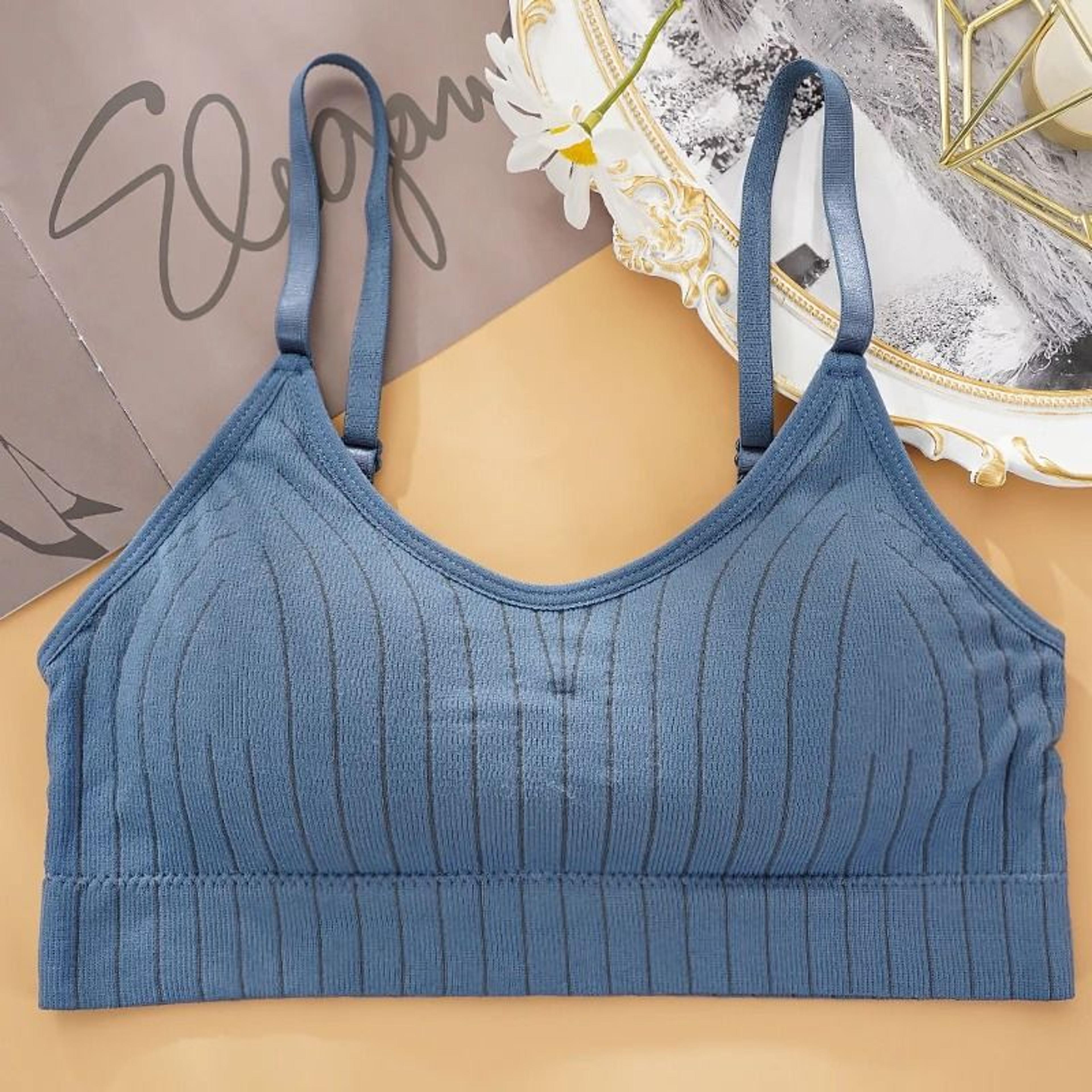 Seamless Wireless Bralette Padded Sleep Bra With U Back Support 7