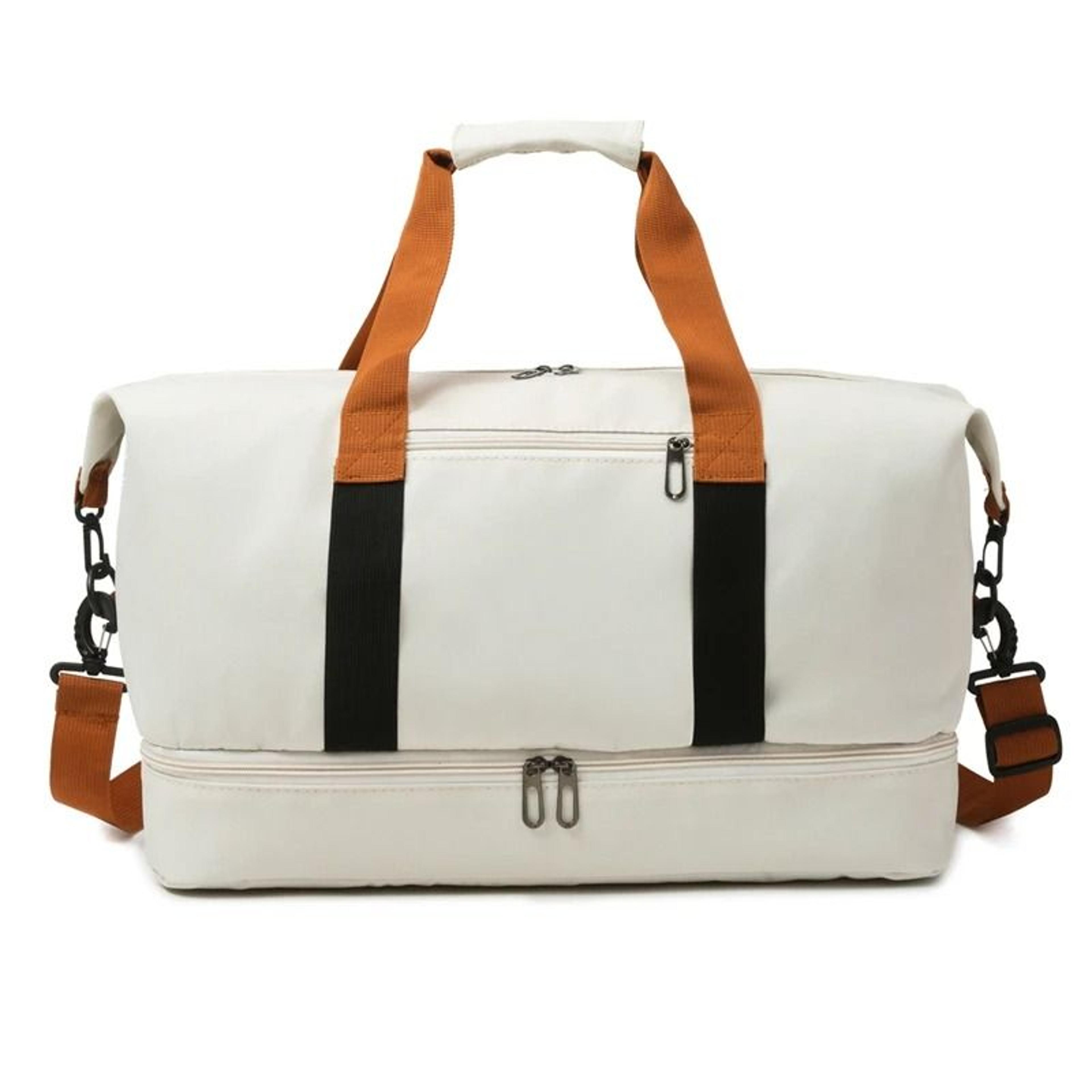 Large Travel Bag Lightweight Gym Bag With Shoe Compartment Shoulder Messenger 1